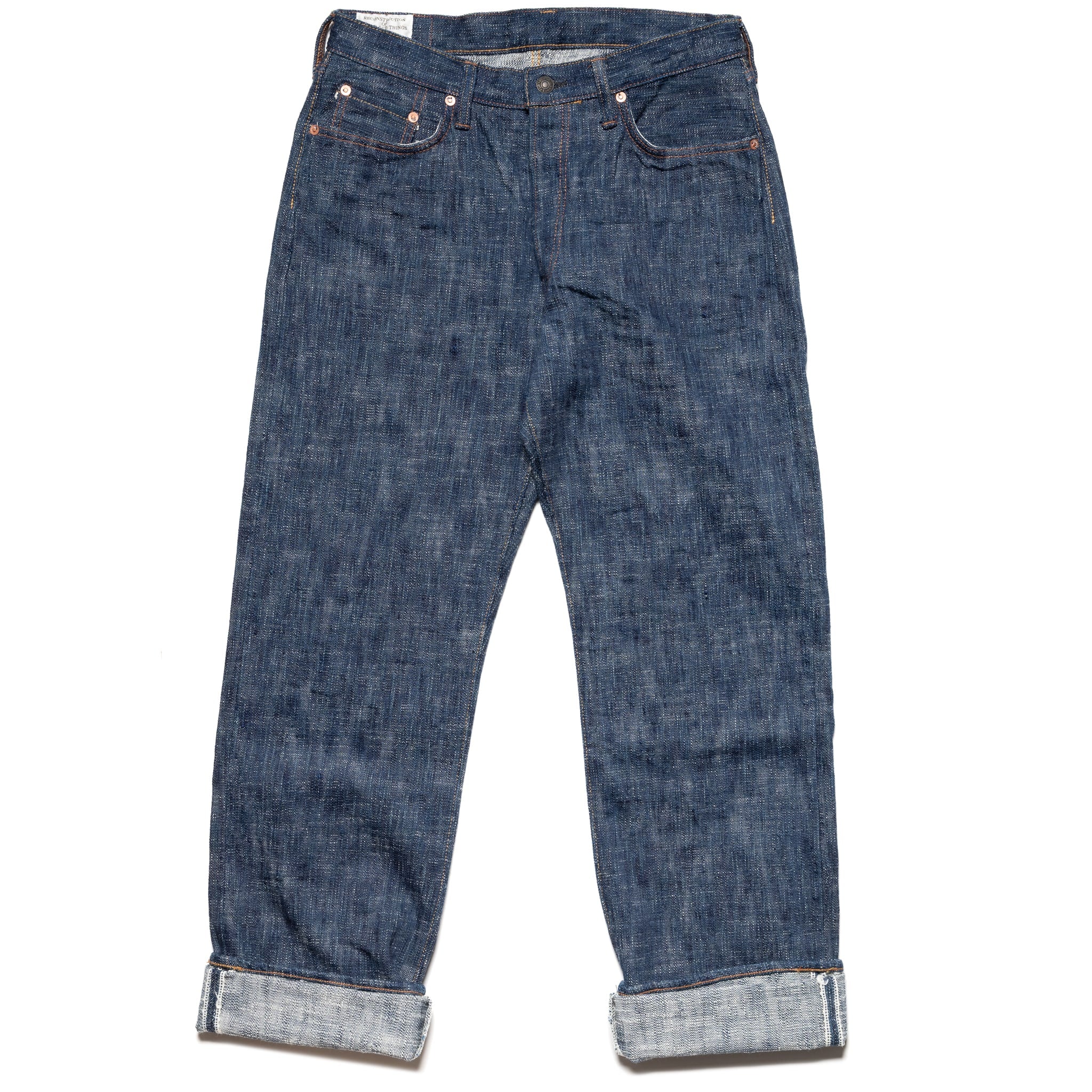 D1894 "Sou-Ai" 15oz Twin Indigo Selvedge Denim Regular Straight Fit