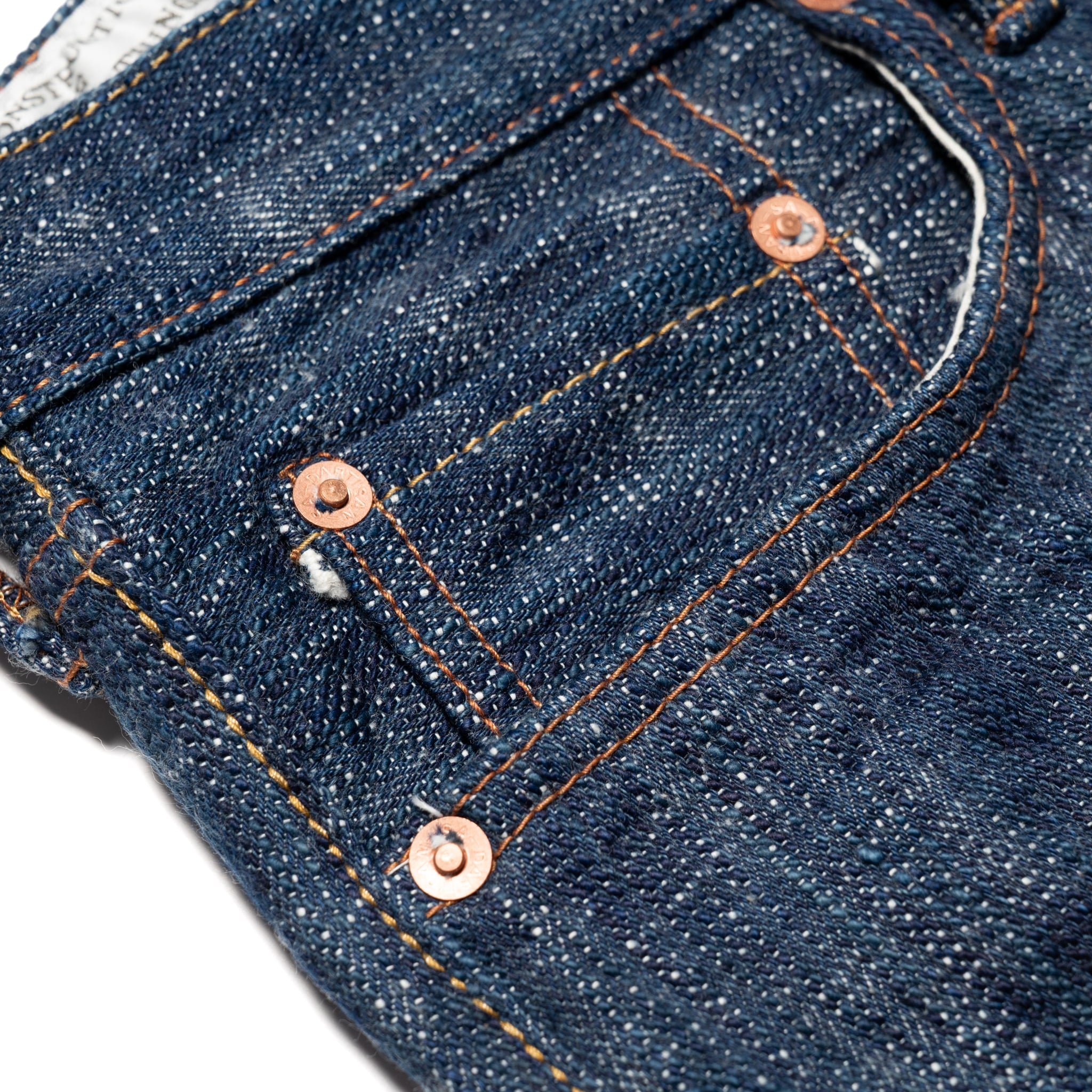 D1894 "Sou-Ai" 15oz Twin Indigo Selvedge Denim Regular Straight Fit