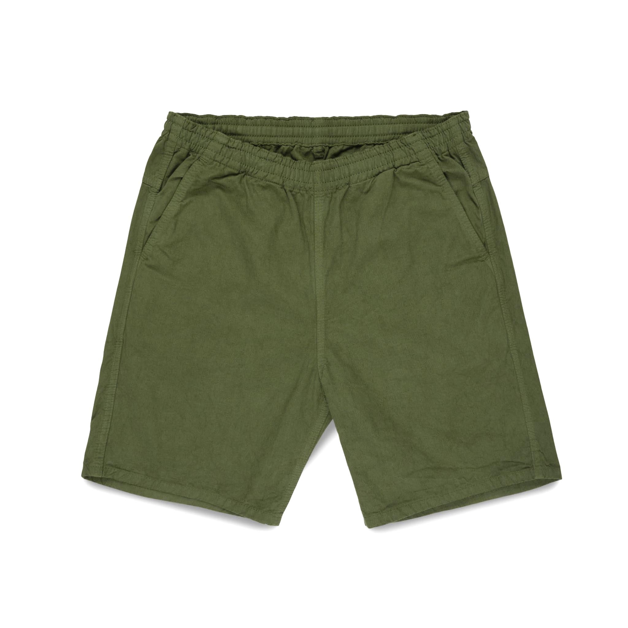 IH-729-OLV Cotton Easy Shorts - Olive