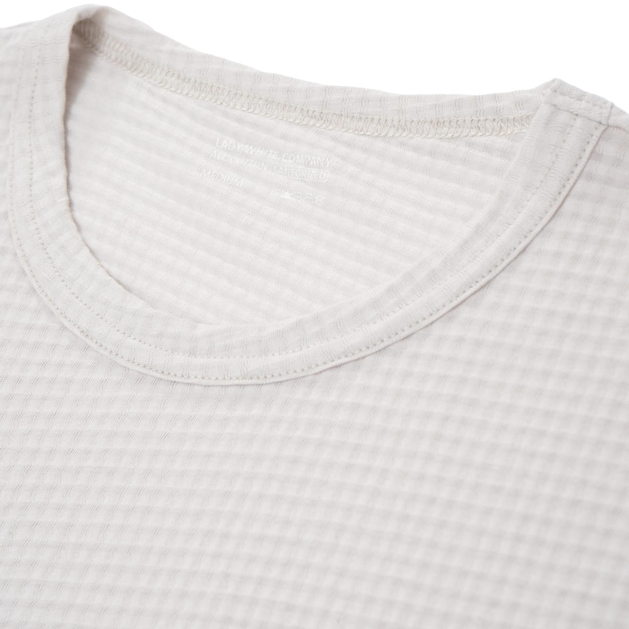 LW-T112 Sheer Gauze T-Shirt - Solar Grey