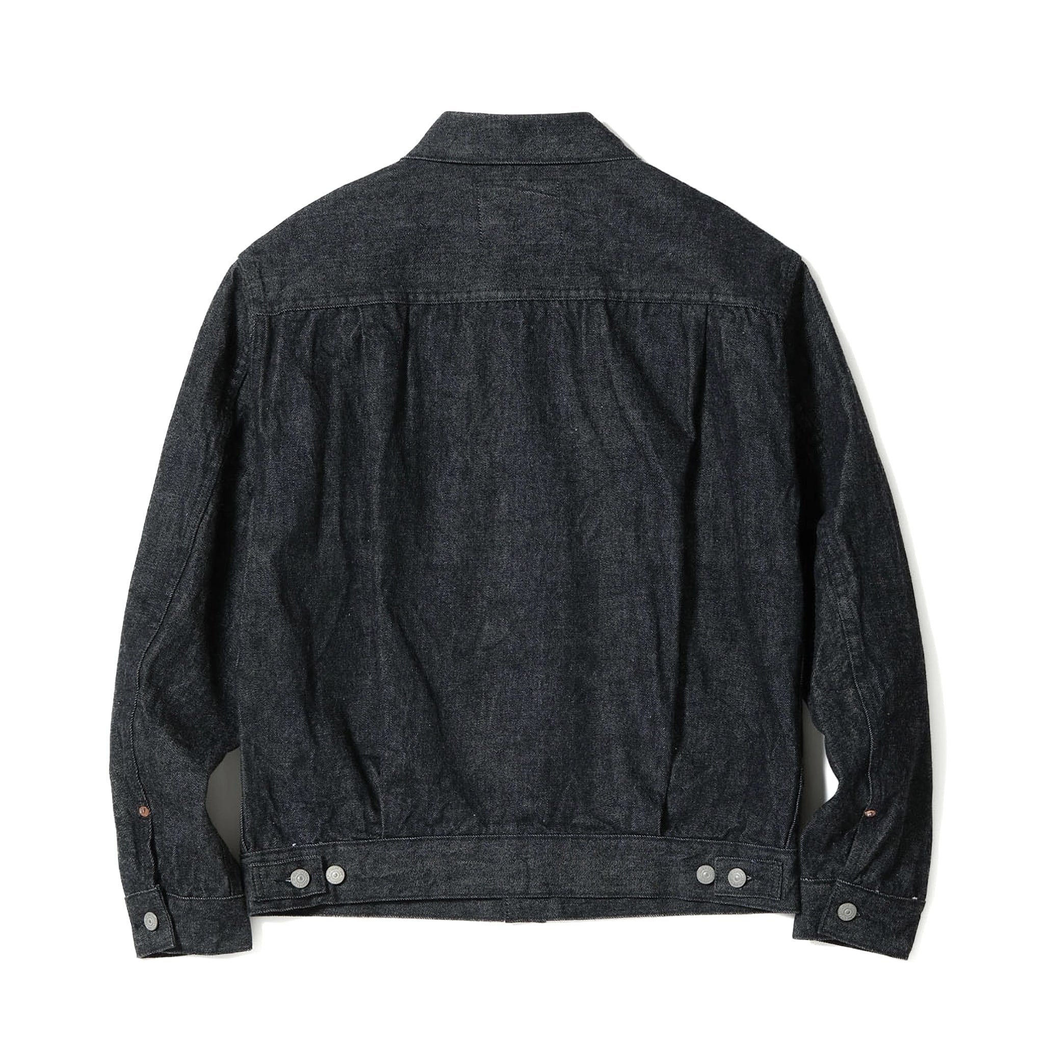 SC15650 14.25oz Black Selvedge Denim Jacket 1953 Model