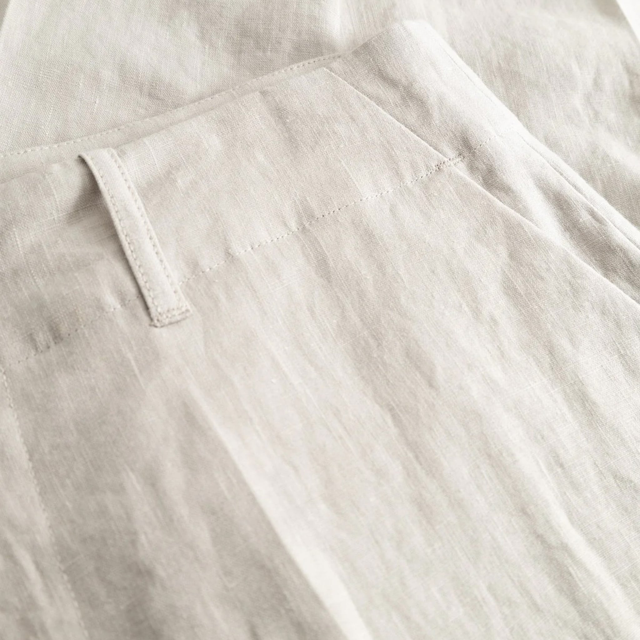 Fox P Trousers High Density Linen - Greige