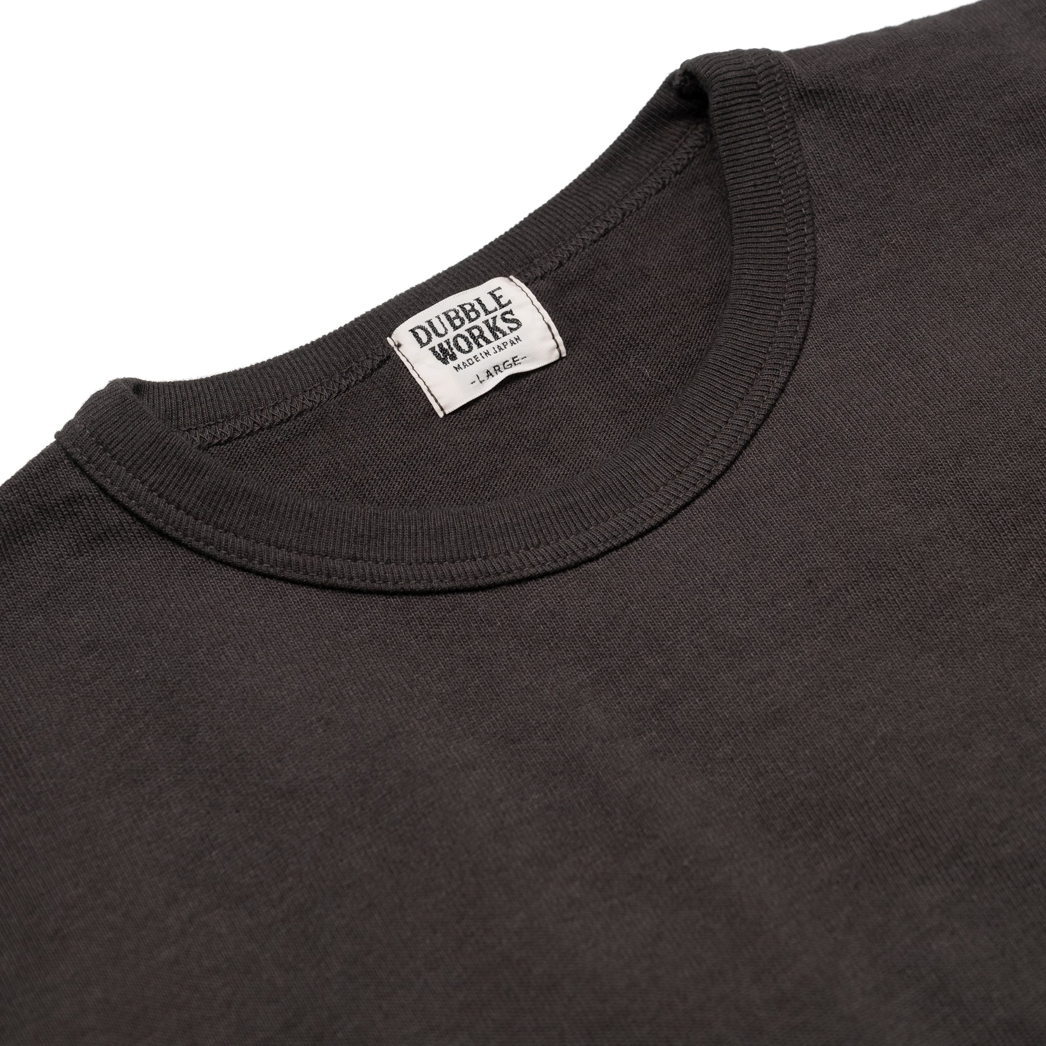 37001 Stand Wheel 9.5oz Heavyweight Short Sleeve Tee - Sumikuro Black