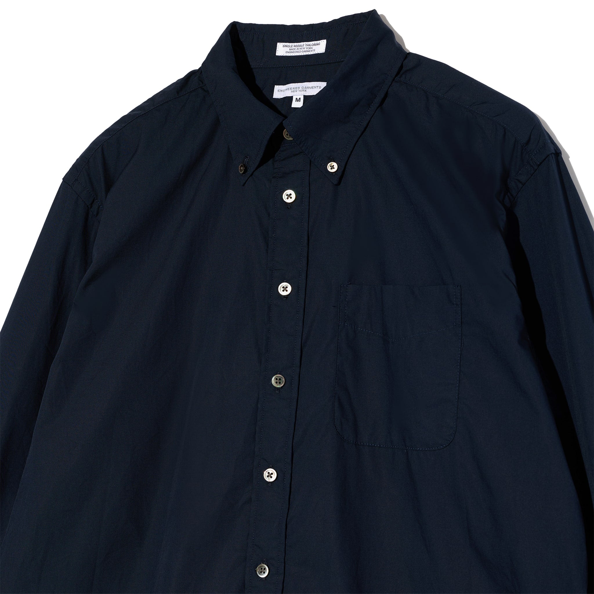 19 Century BD Shirt - Dark Navy Cotton Broadcloth