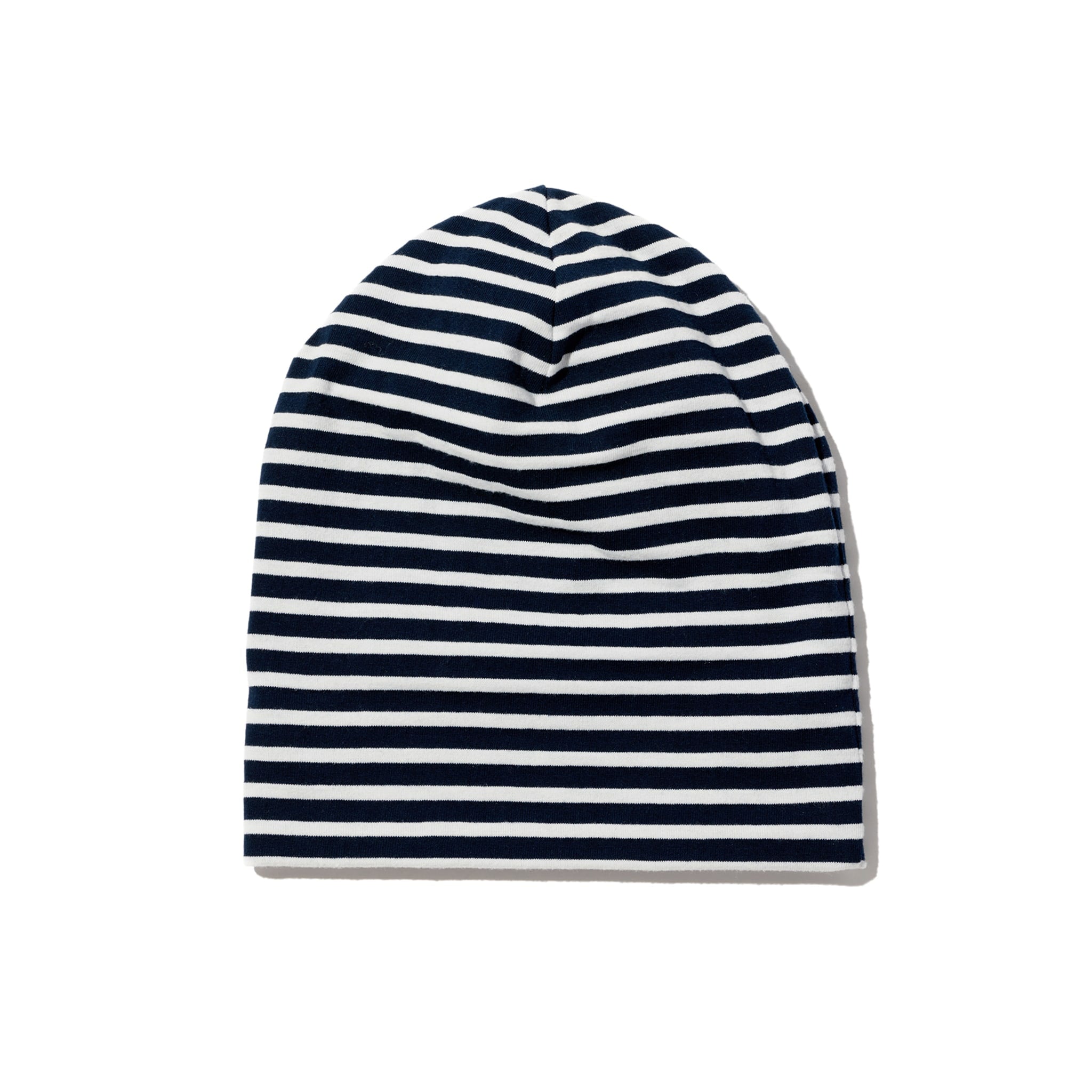 Beanie - Navy/White PC Stripe Jersey