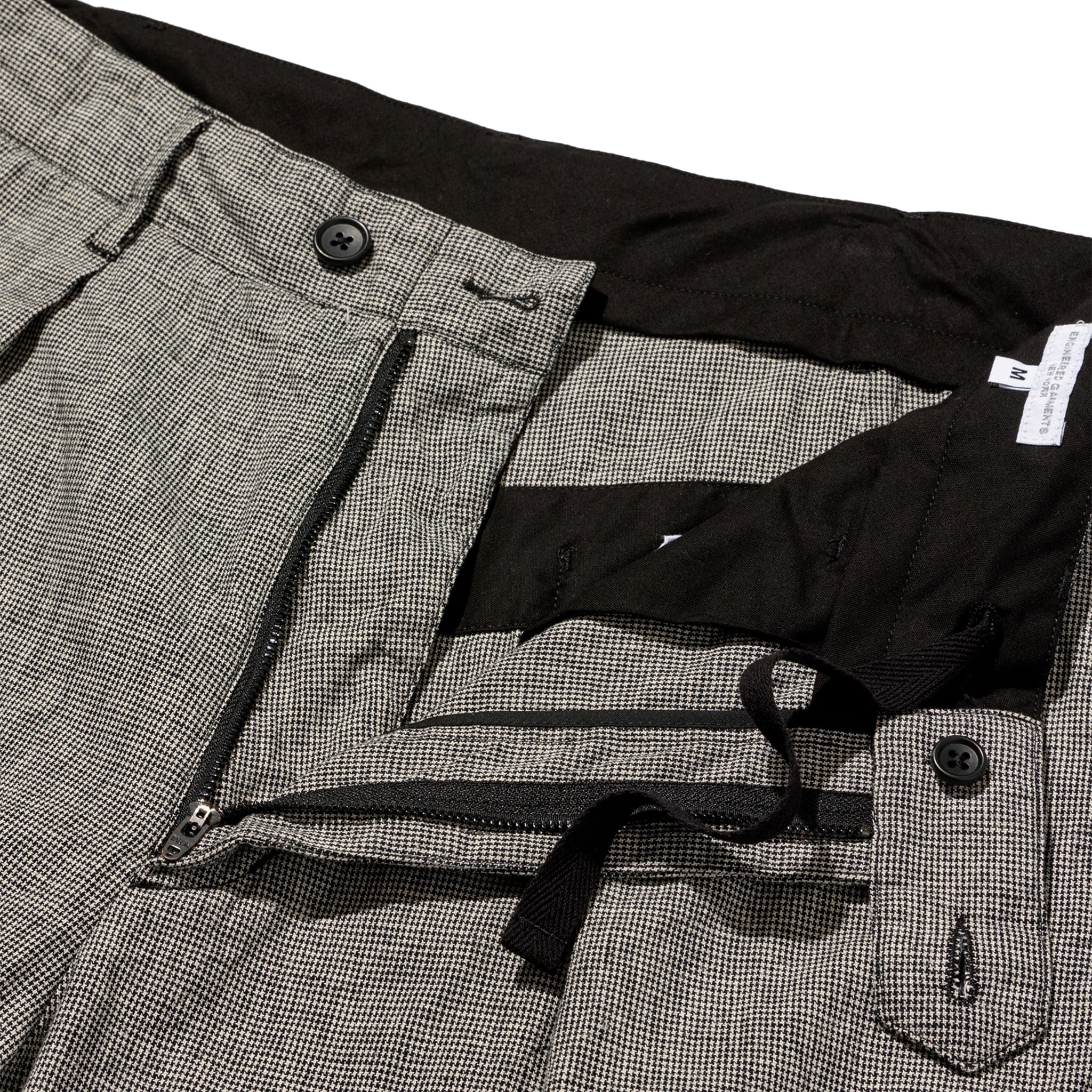 Carlyle Pant - Black/Grey CL Houndstooth