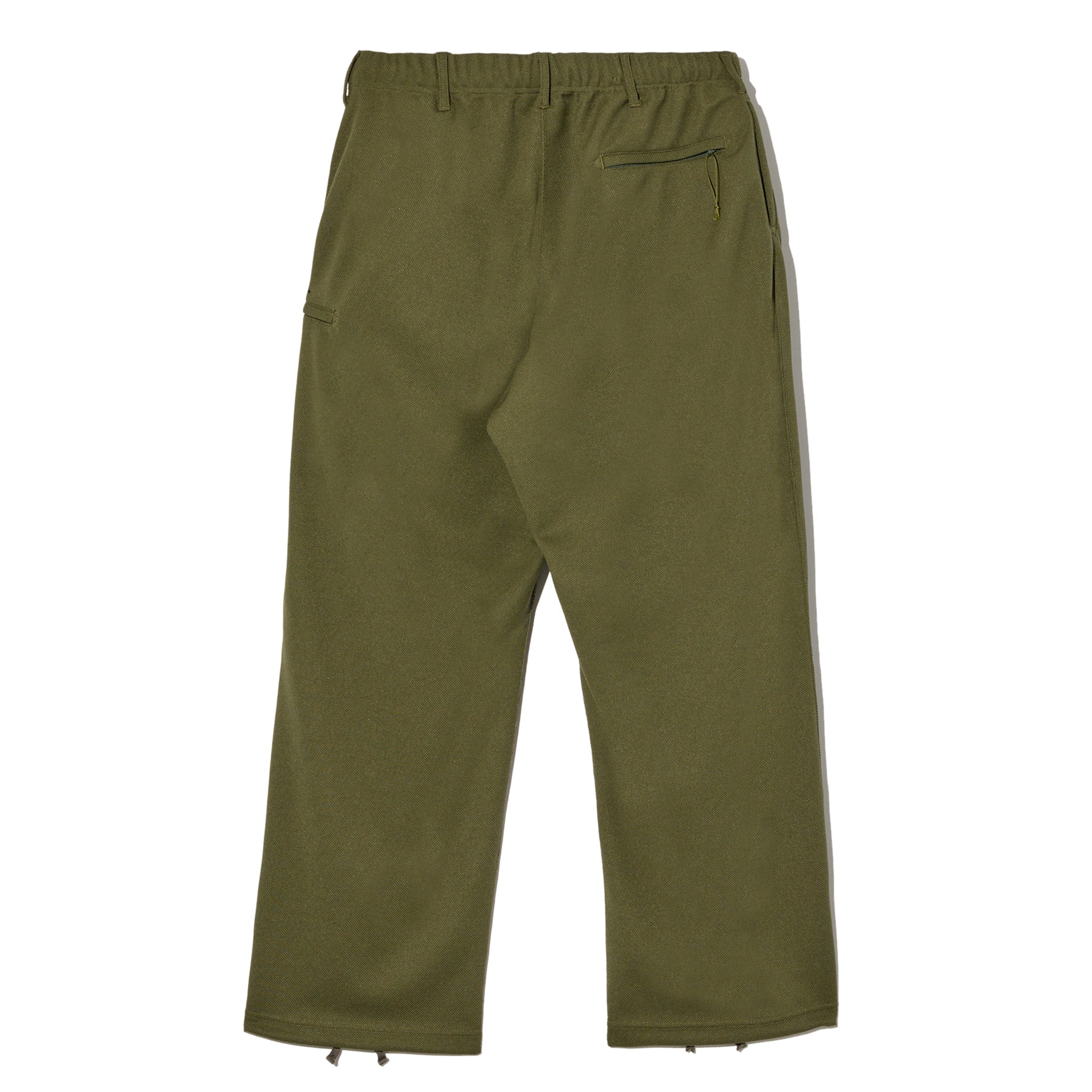 Drawstring Pant - Olive Diamond Poly Knit