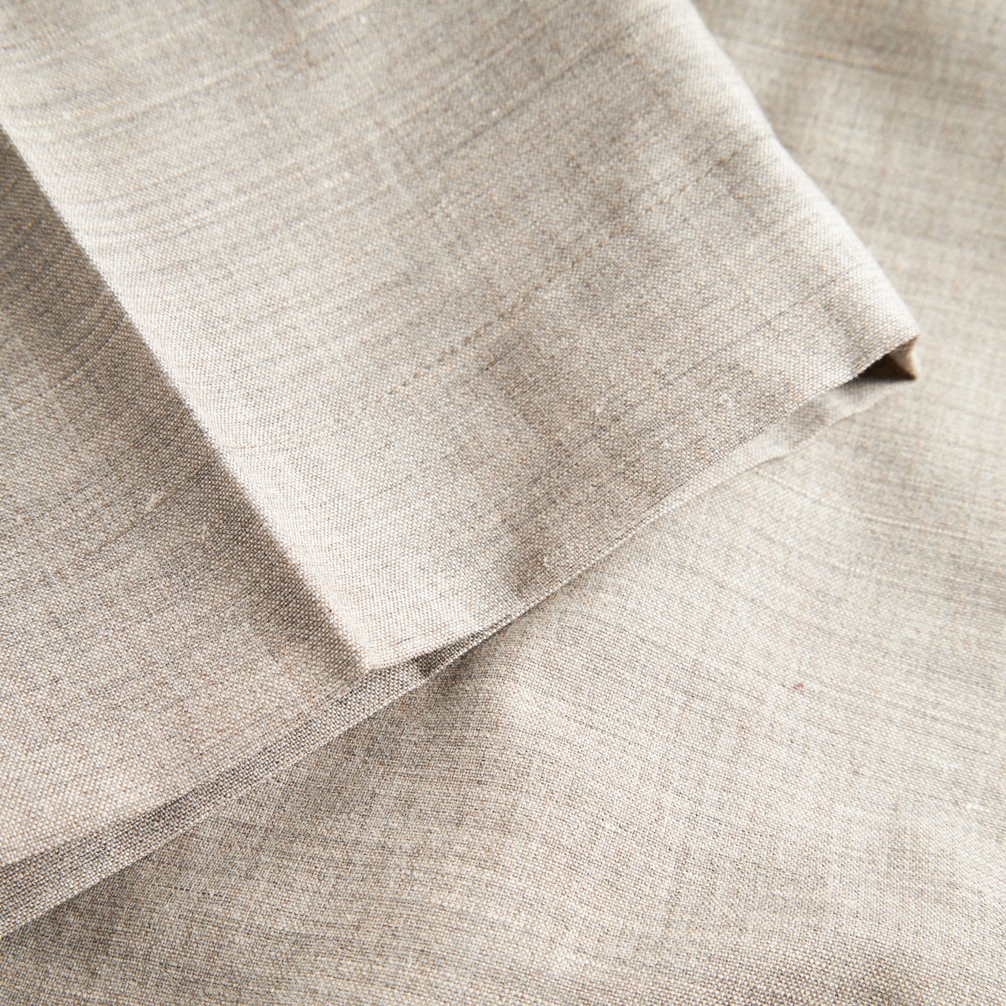 Fox P Lined Trouser Tropical Wool - Greige