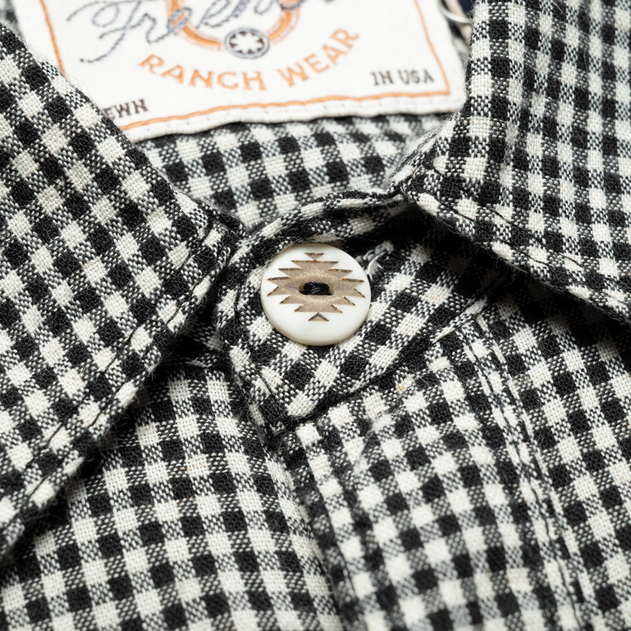 Bodie S/S - Black Gingham