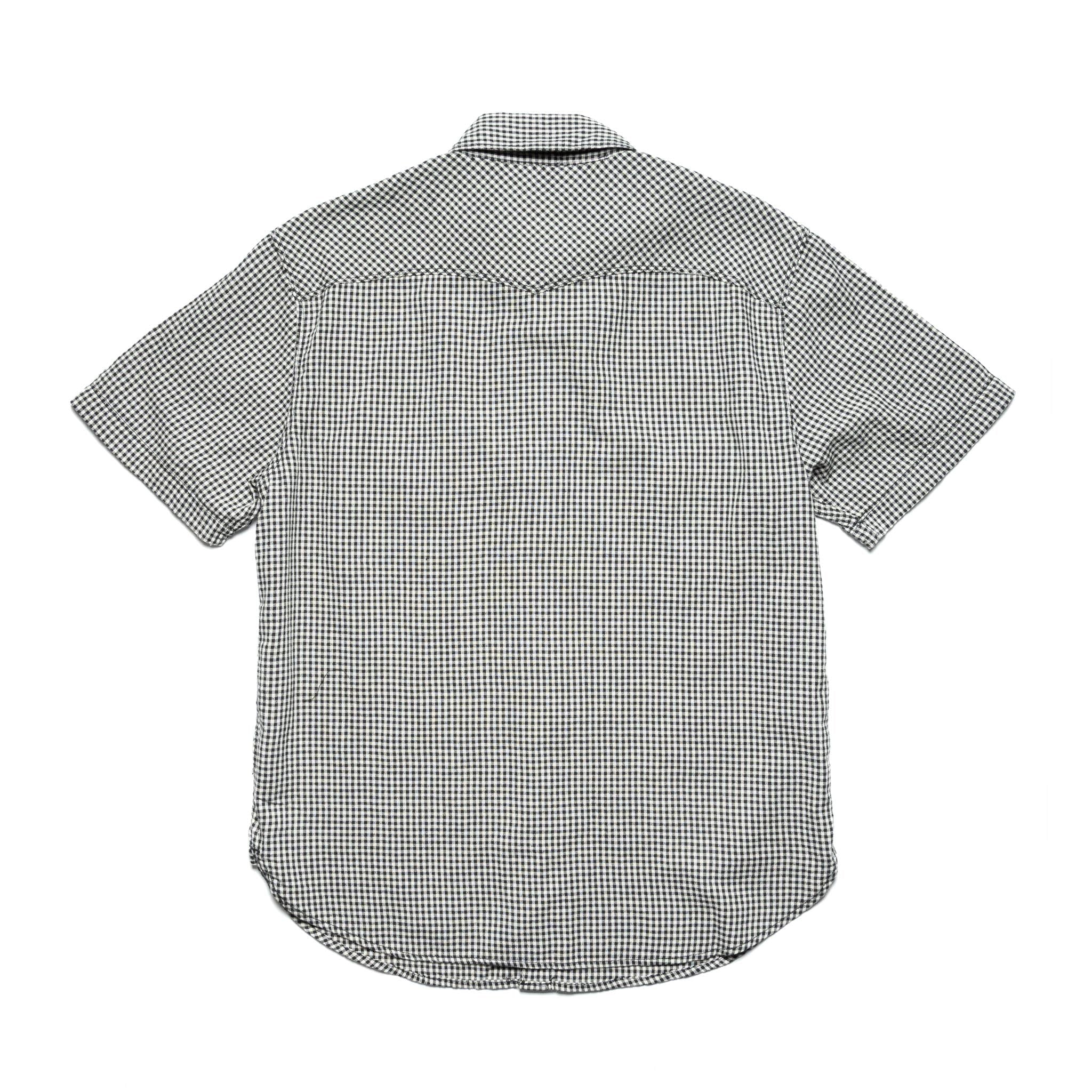 Bodie S/S - Black Gingham