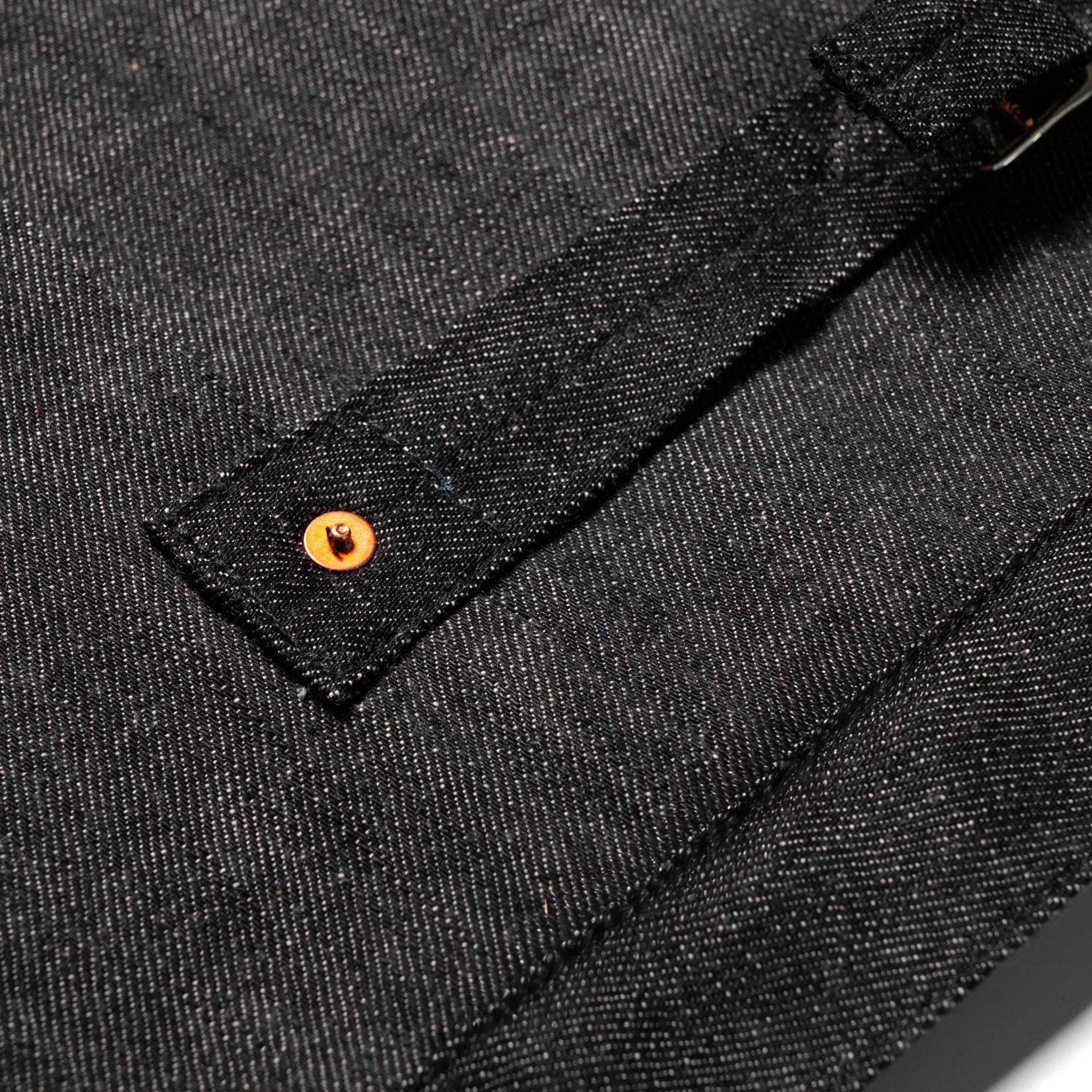 S2107BKSS WWII Model 11.5oz Black Denim Jacket (Raw)