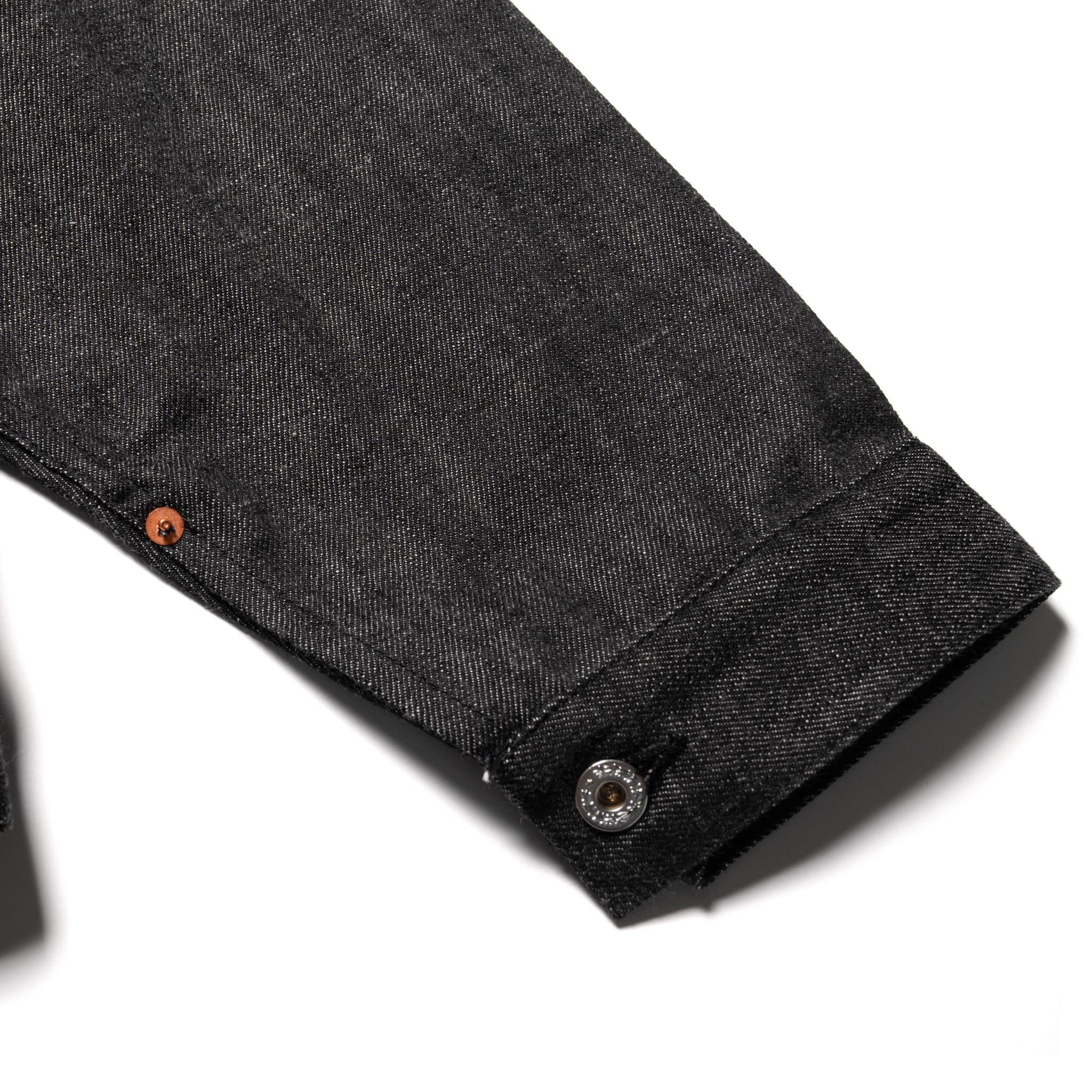 S2107BKSS WWII Model 11.5oz Black Denim Jacket (Raw)