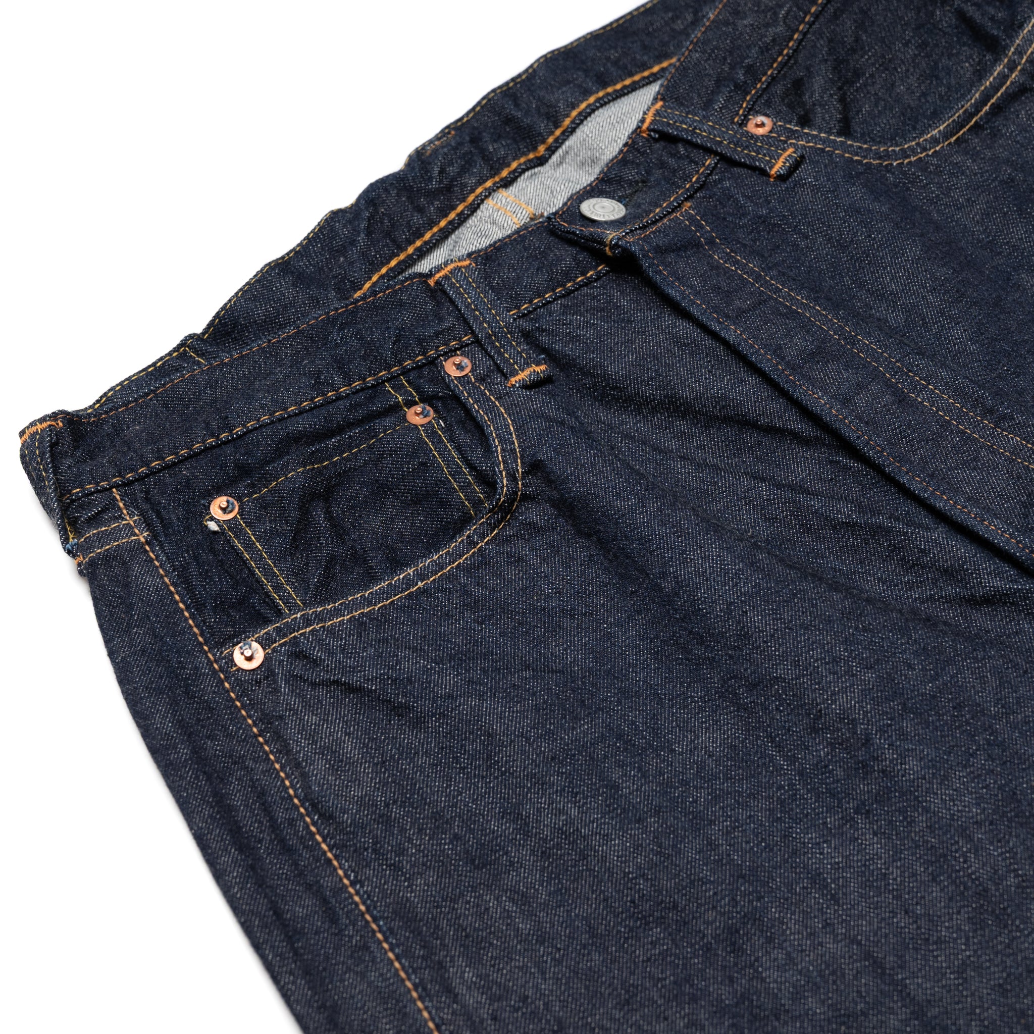 0105W Wide Straight 13.7oz Selvedge Denim