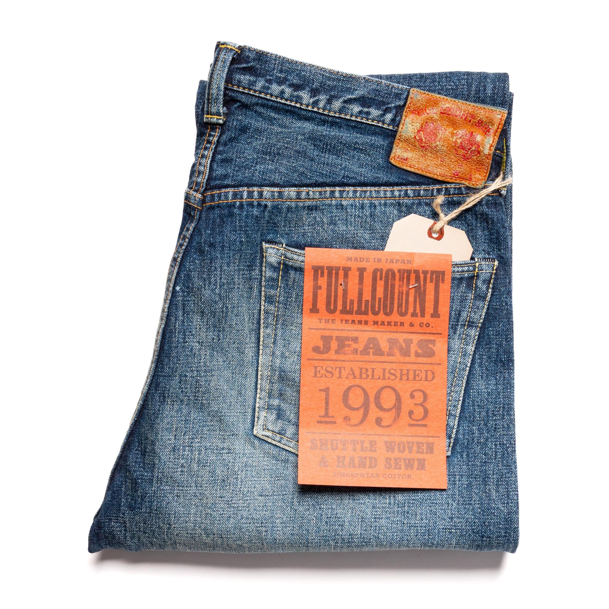 1345-1101 Straight Heavy 15.5oz "Fear of the Dark" Selvedge Denim