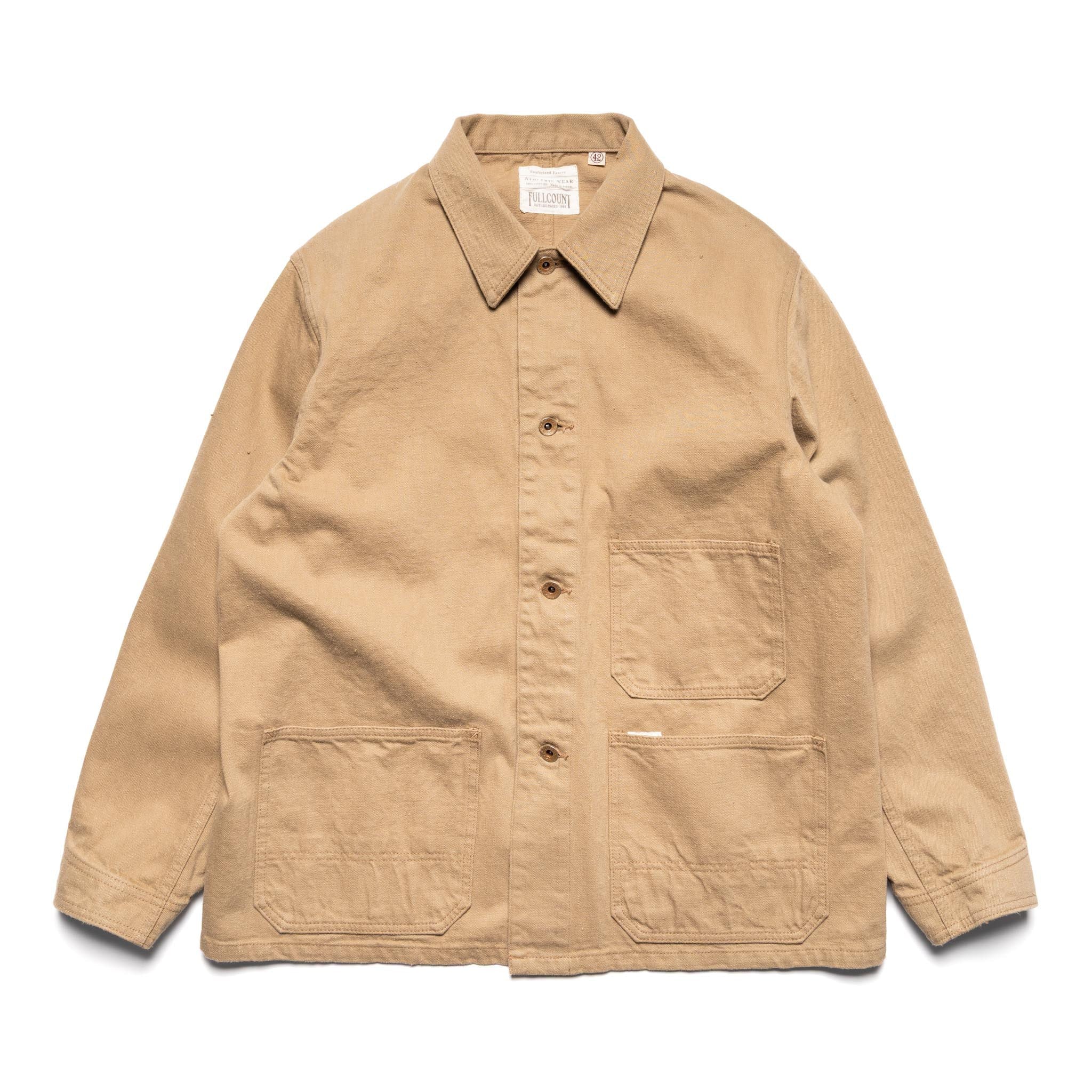 2015BE Chore Jacket Beige Denim