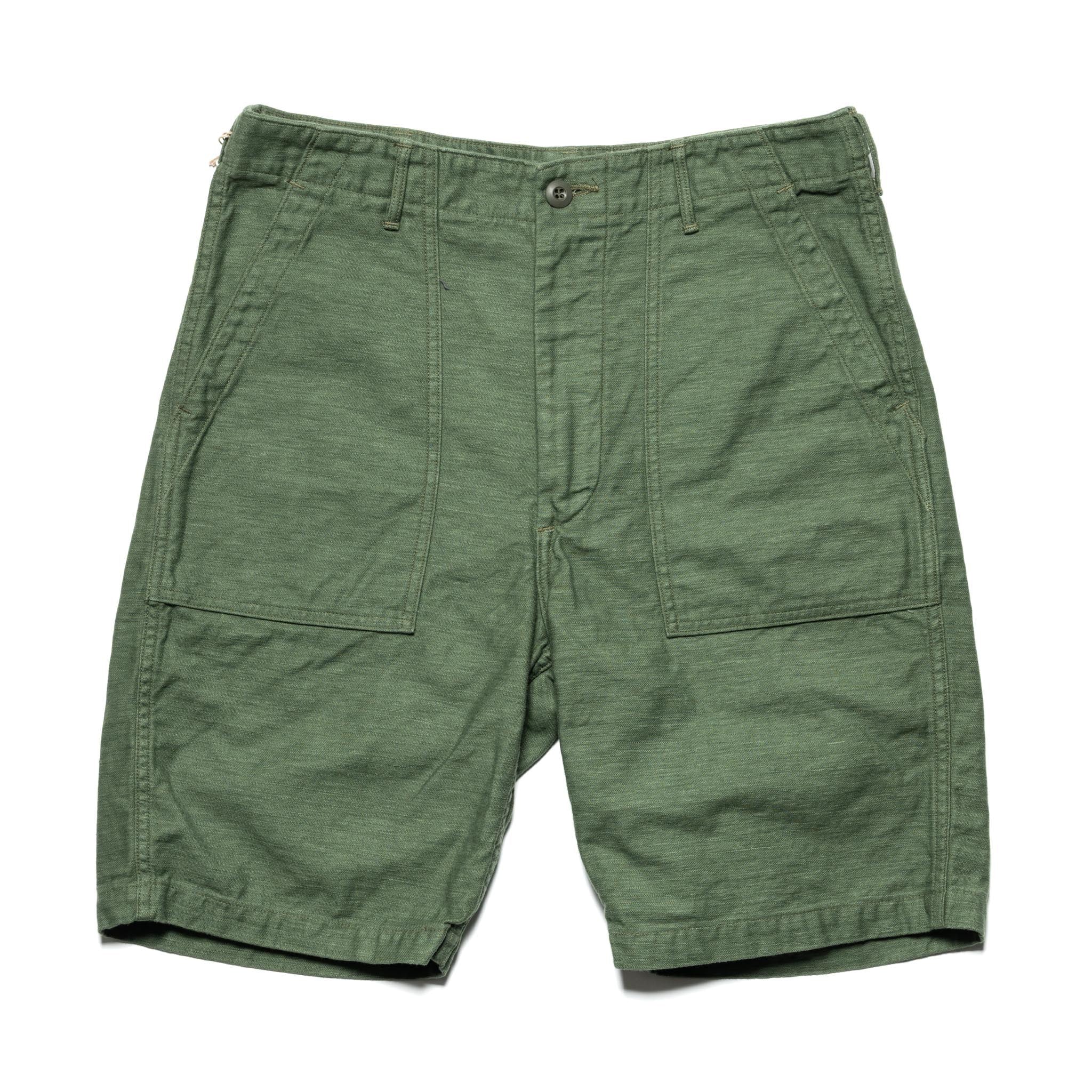 U.S. Army Fatigue Shorts - Green