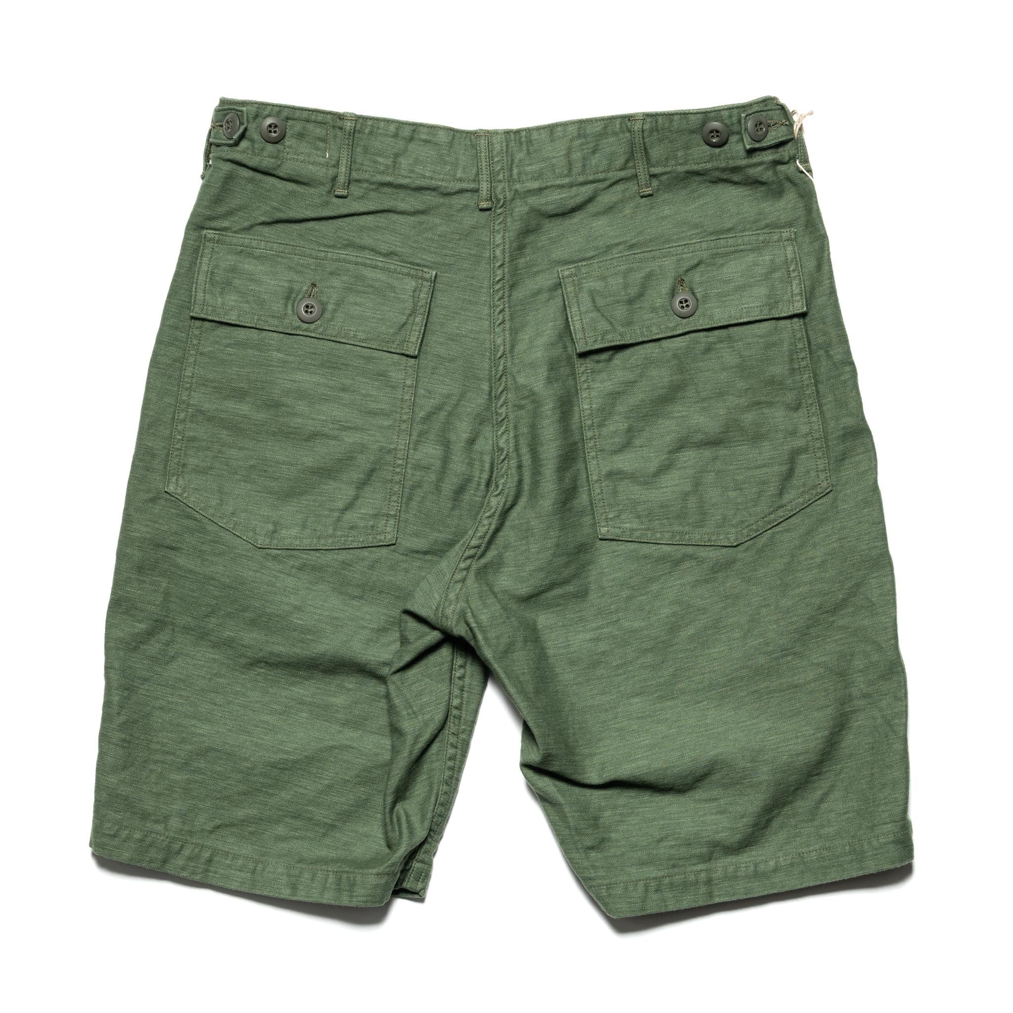 U.S. Army Fatigue Shorts - Green
