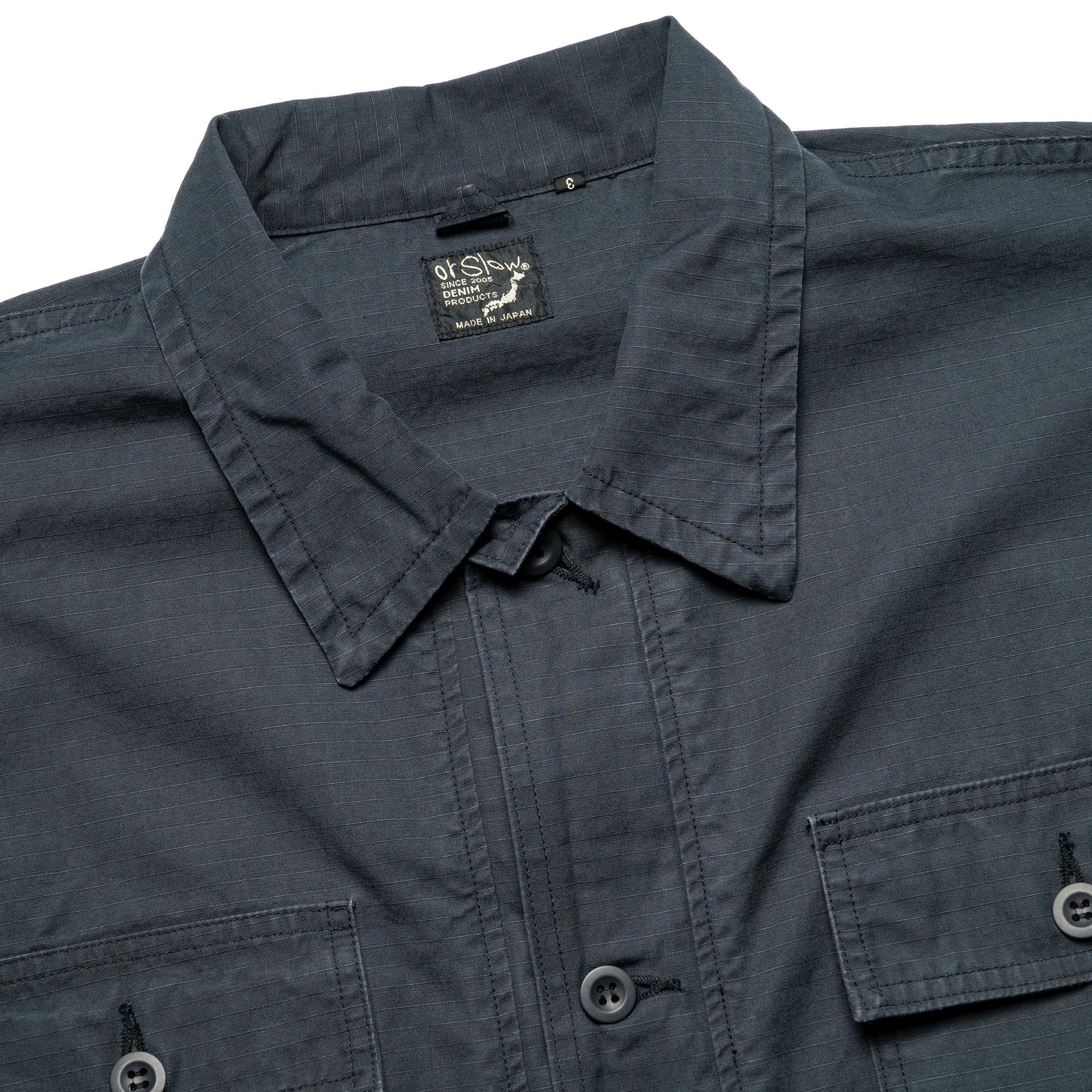 Utility Short Sleeve Shirt Jacket - Navy