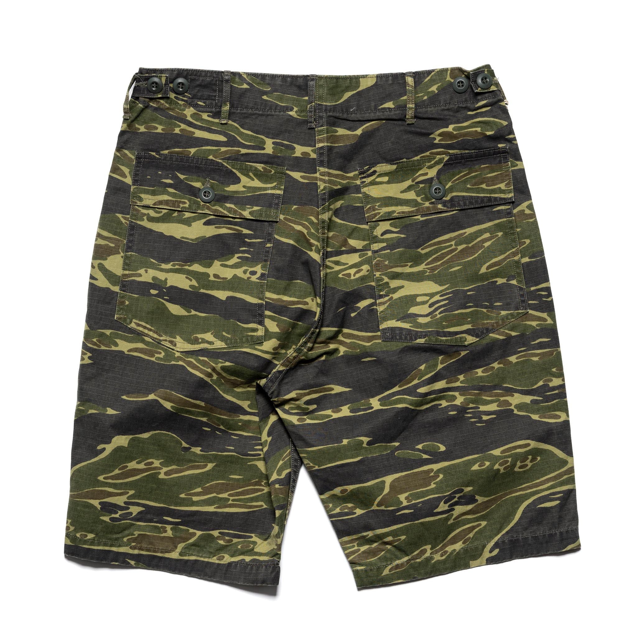 U.S. Army Fatigue Shorts - Tiger Camo