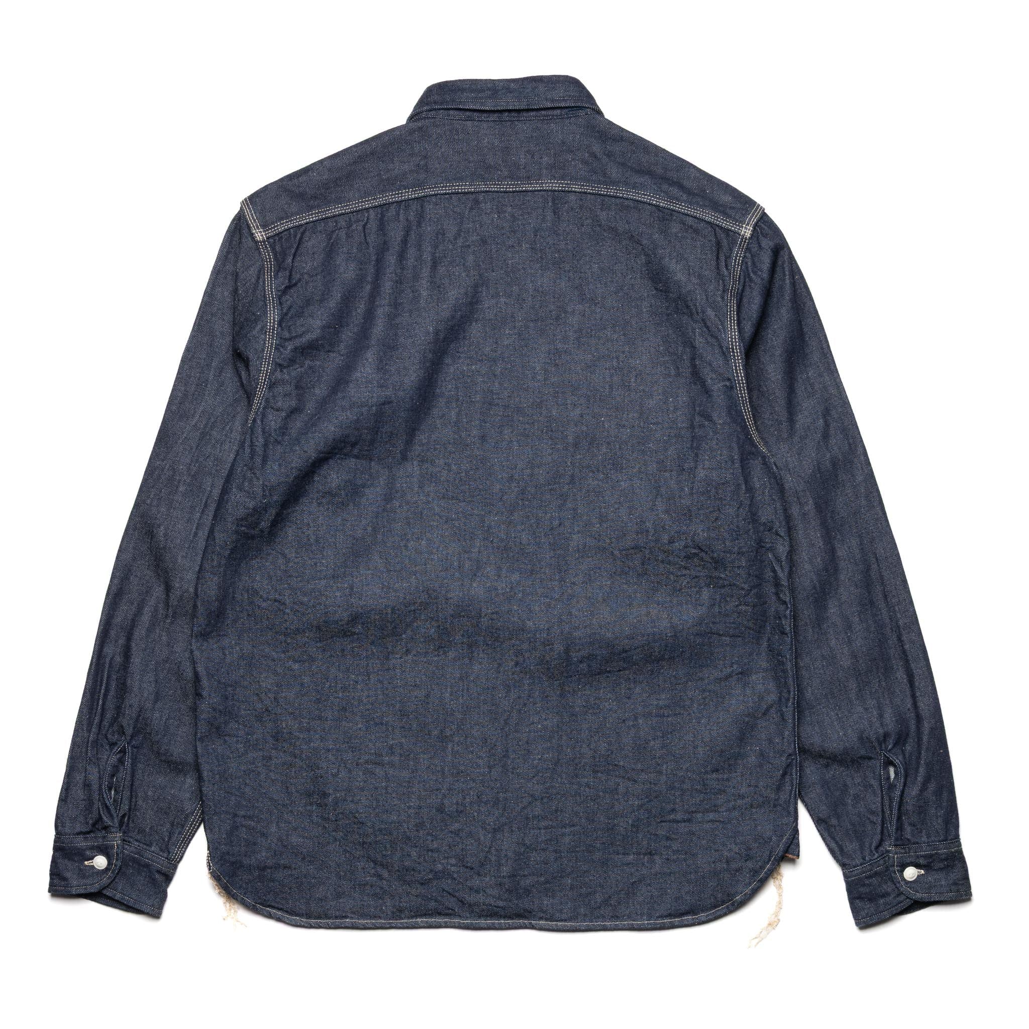 Japanese Cotton 10oz Denim Shirt - Indigo