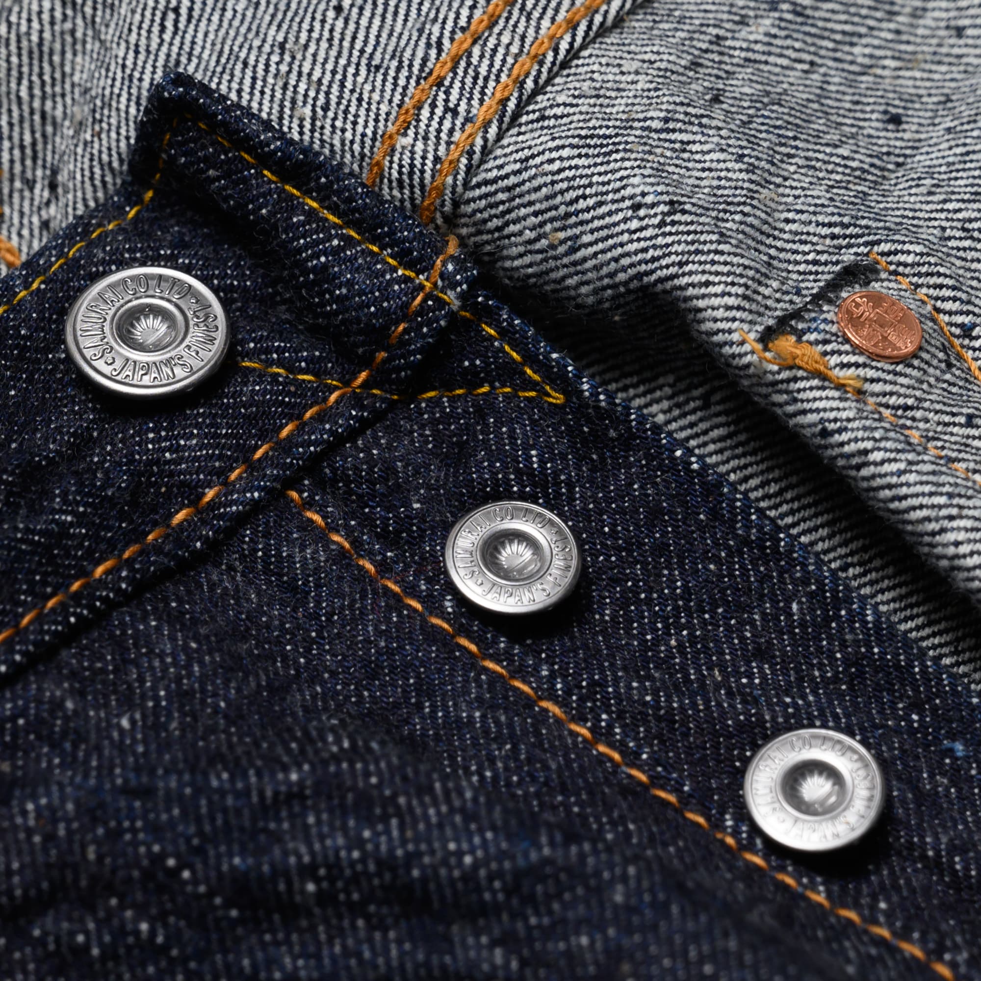 S0255XX "Ushiwaka" 15oz Slim Tapered Selvedge Denim