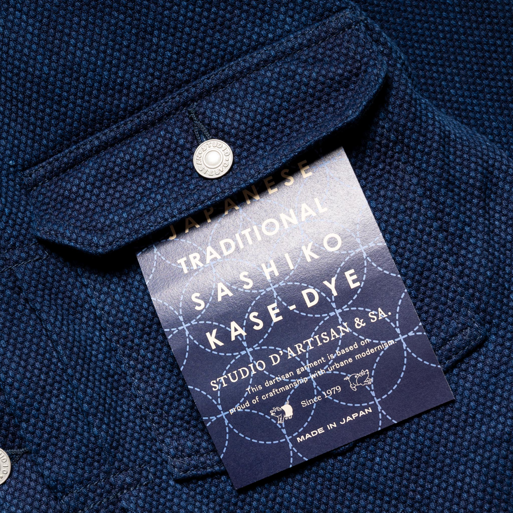 4619 "Kasezome" Indigo Sashiko Type 2 Selvedge Jacket