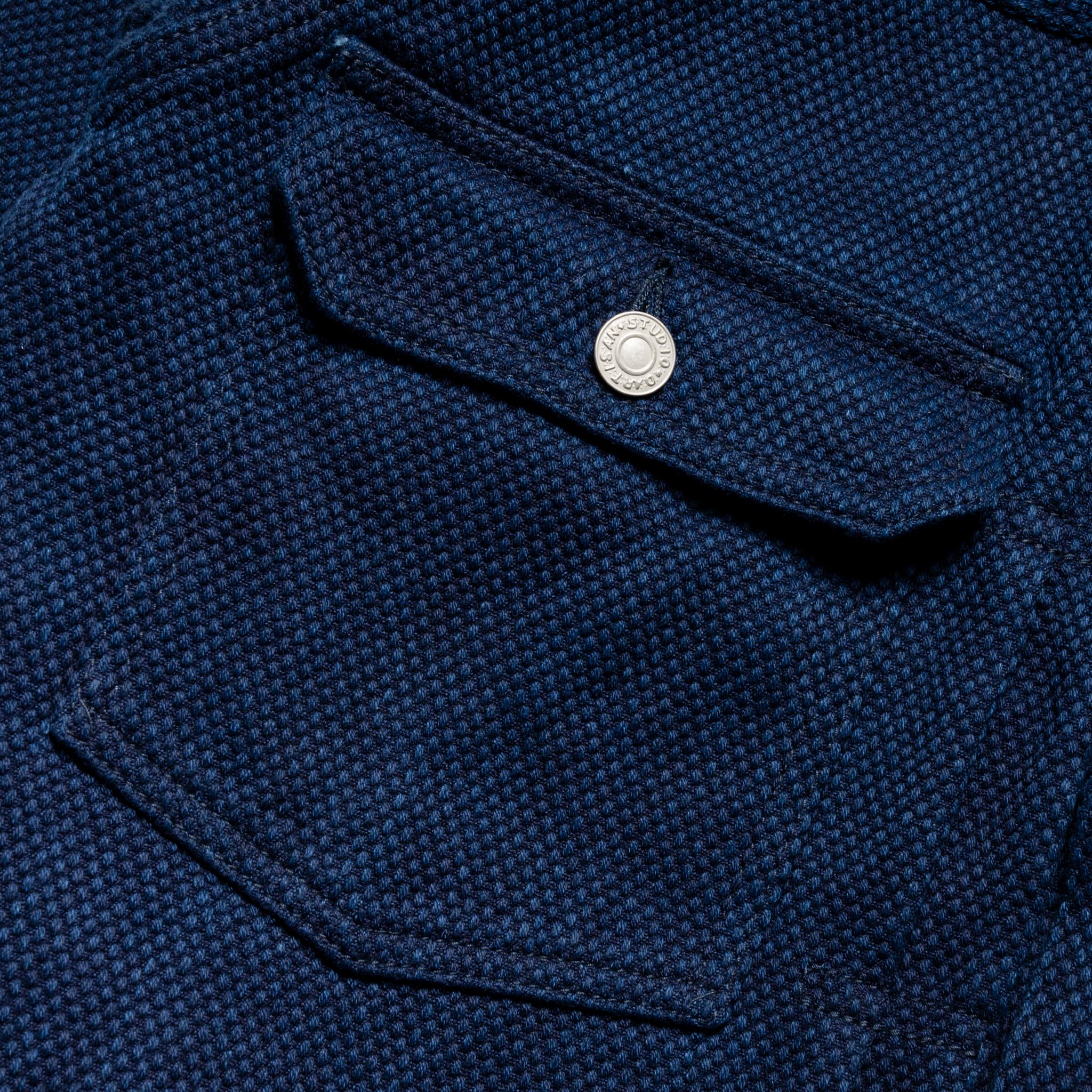 4619 "Kasezome" Indigo Sashiko Type 2 Selvedge Jacket