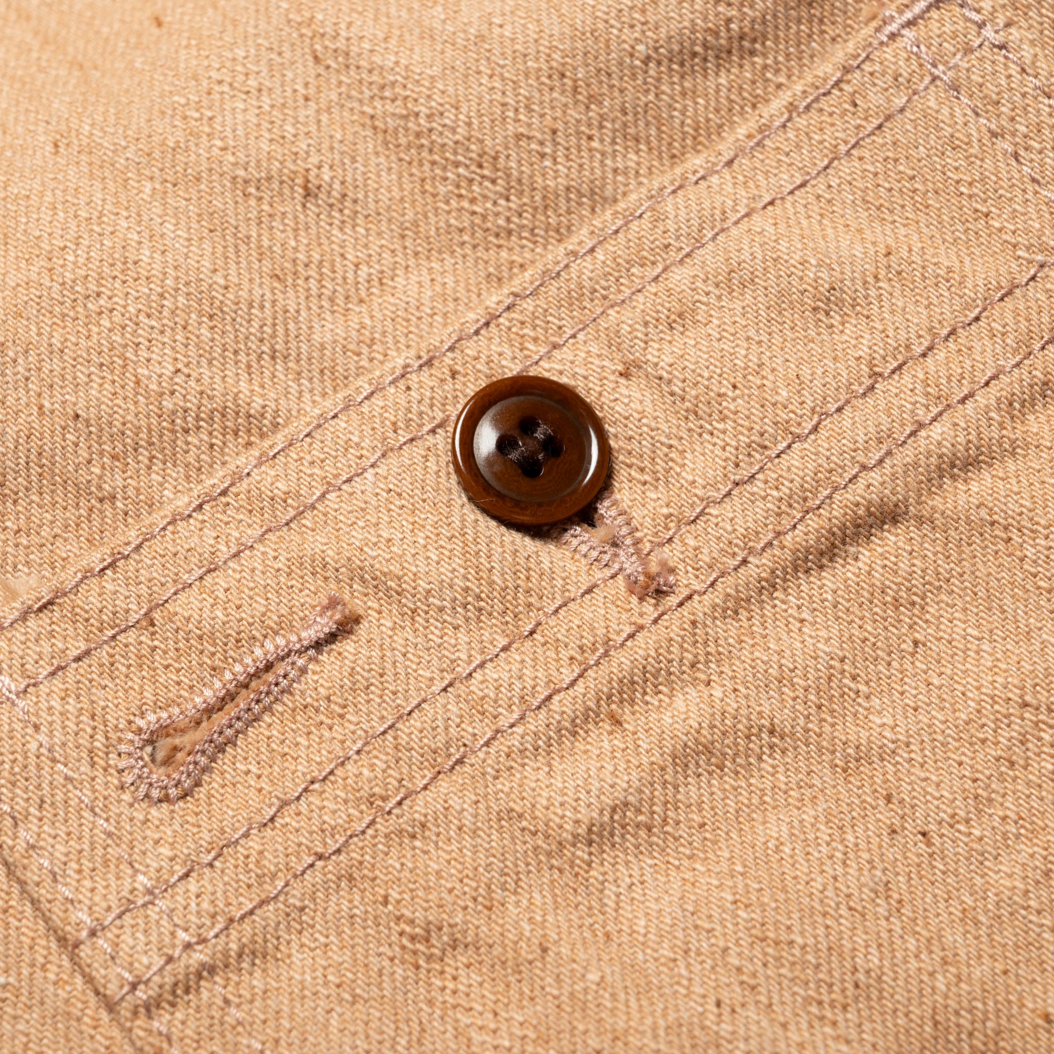 5740 Fox Cotton Work Shirt - Brown