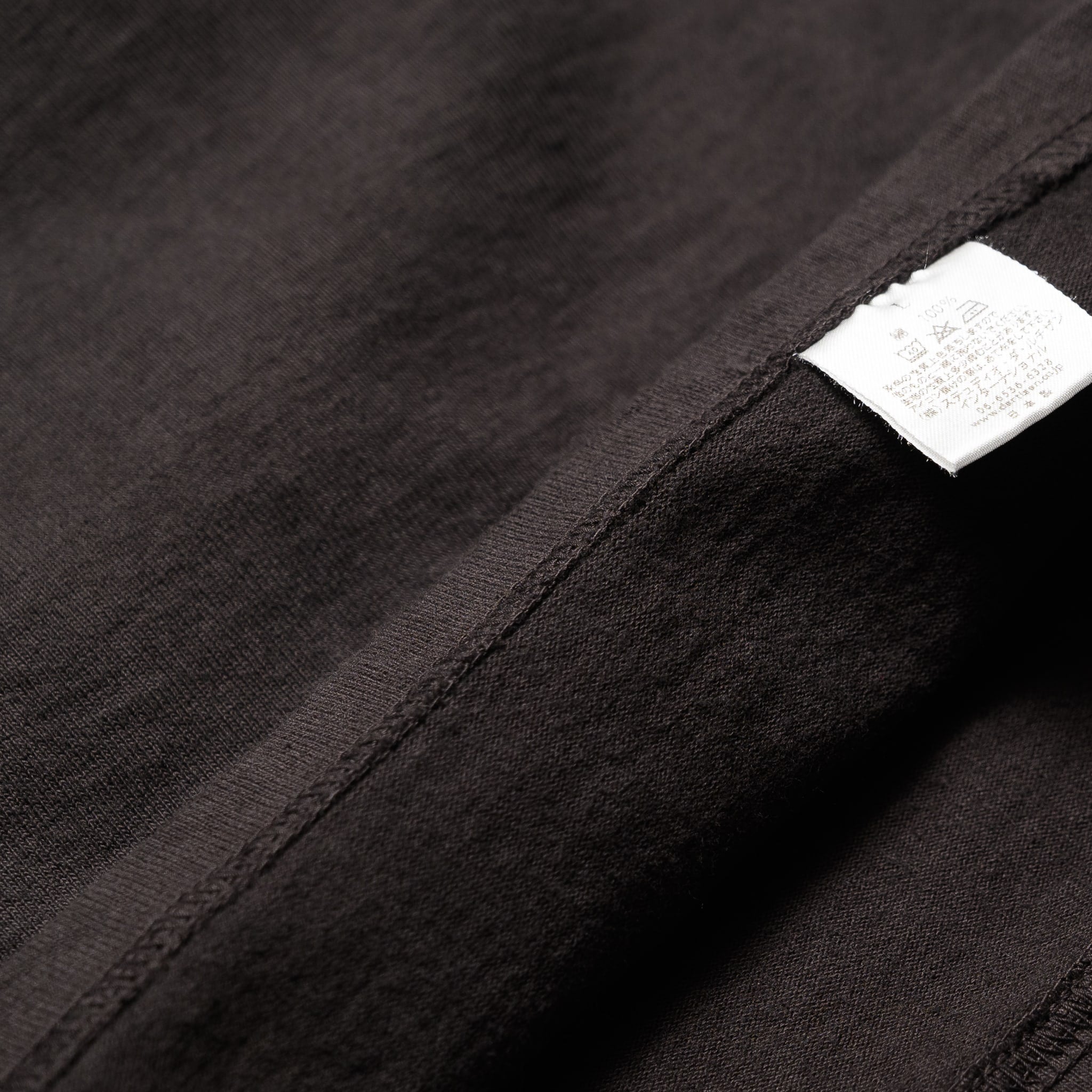 9913 10.5oz Loopwheel Tee - Charcoal Black