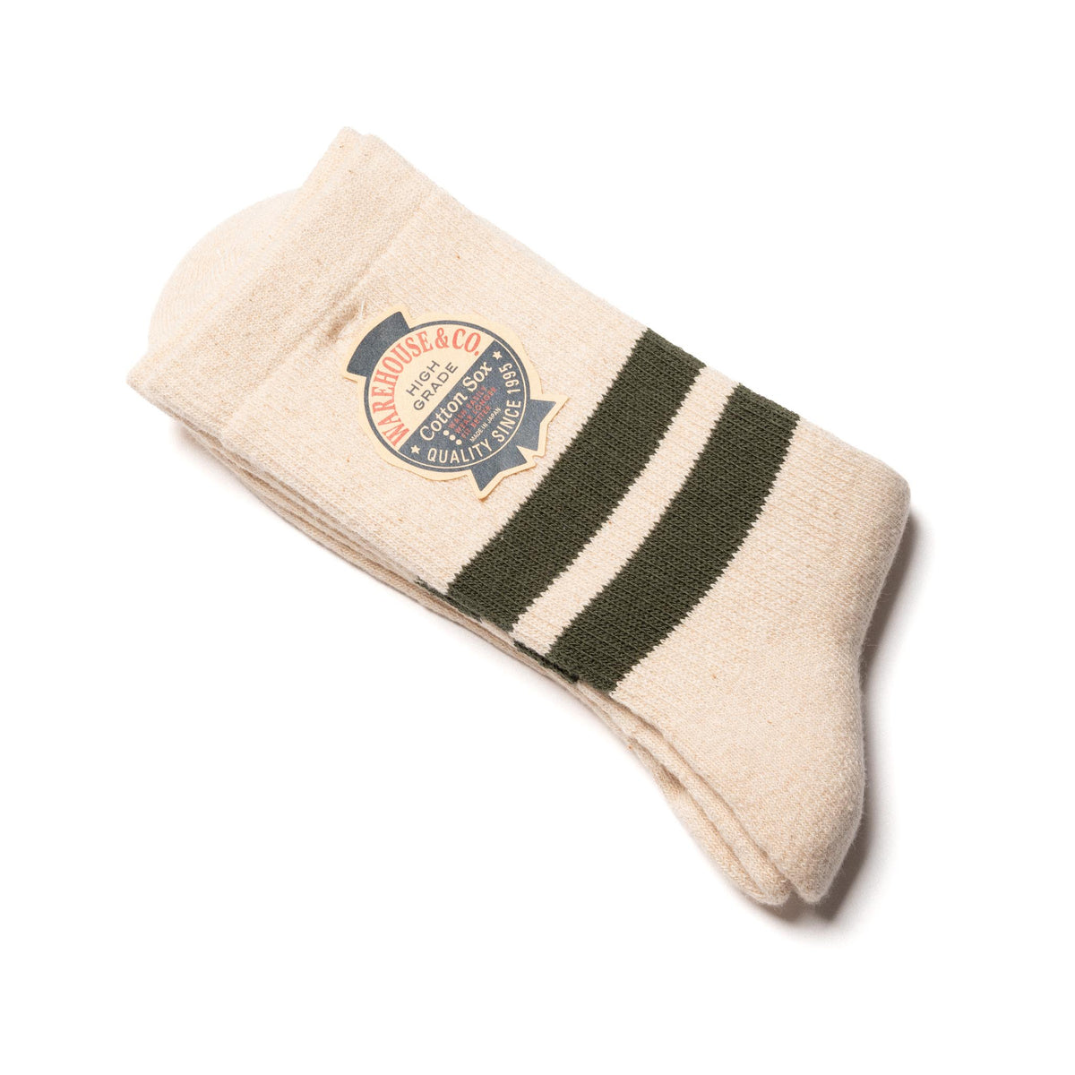 5234 Pile Socks (Long) - Green