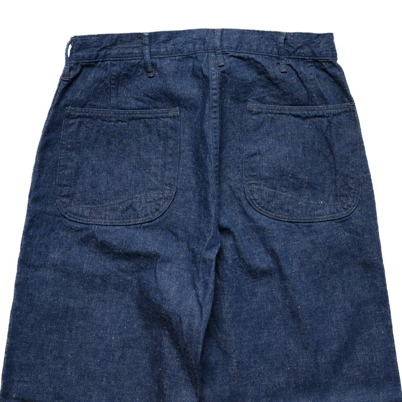 orSlow US Navy Utility Pants One Wash Rear Top Block