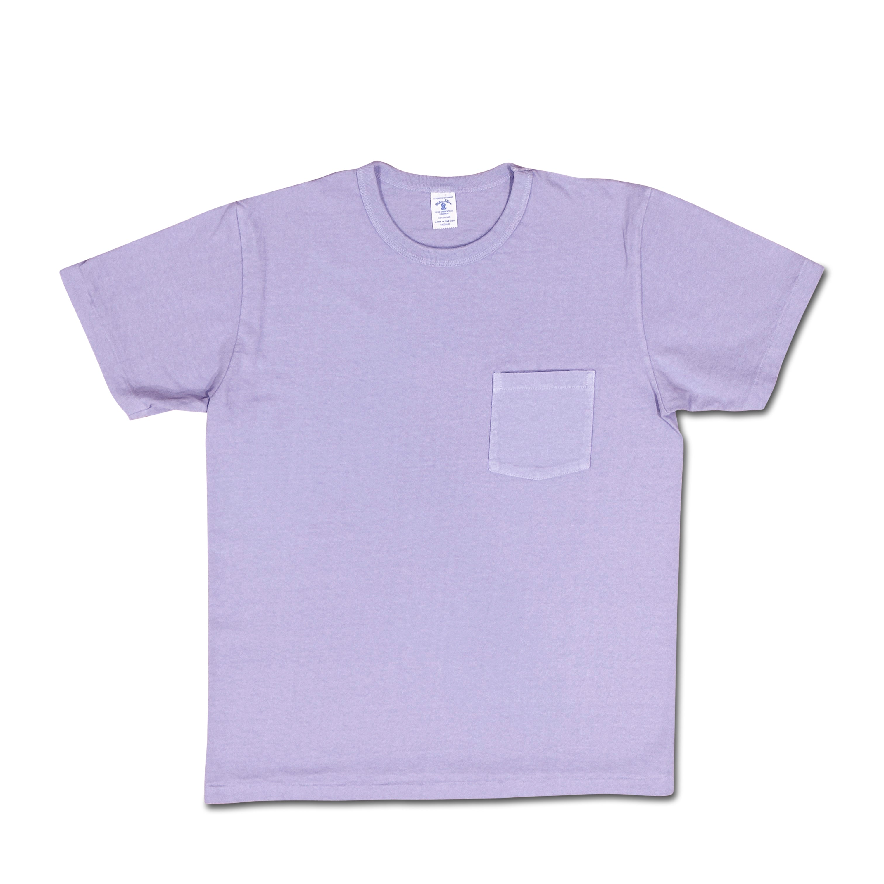 14/1 Pigment Dyed Pocket T-Shirt - Fuji