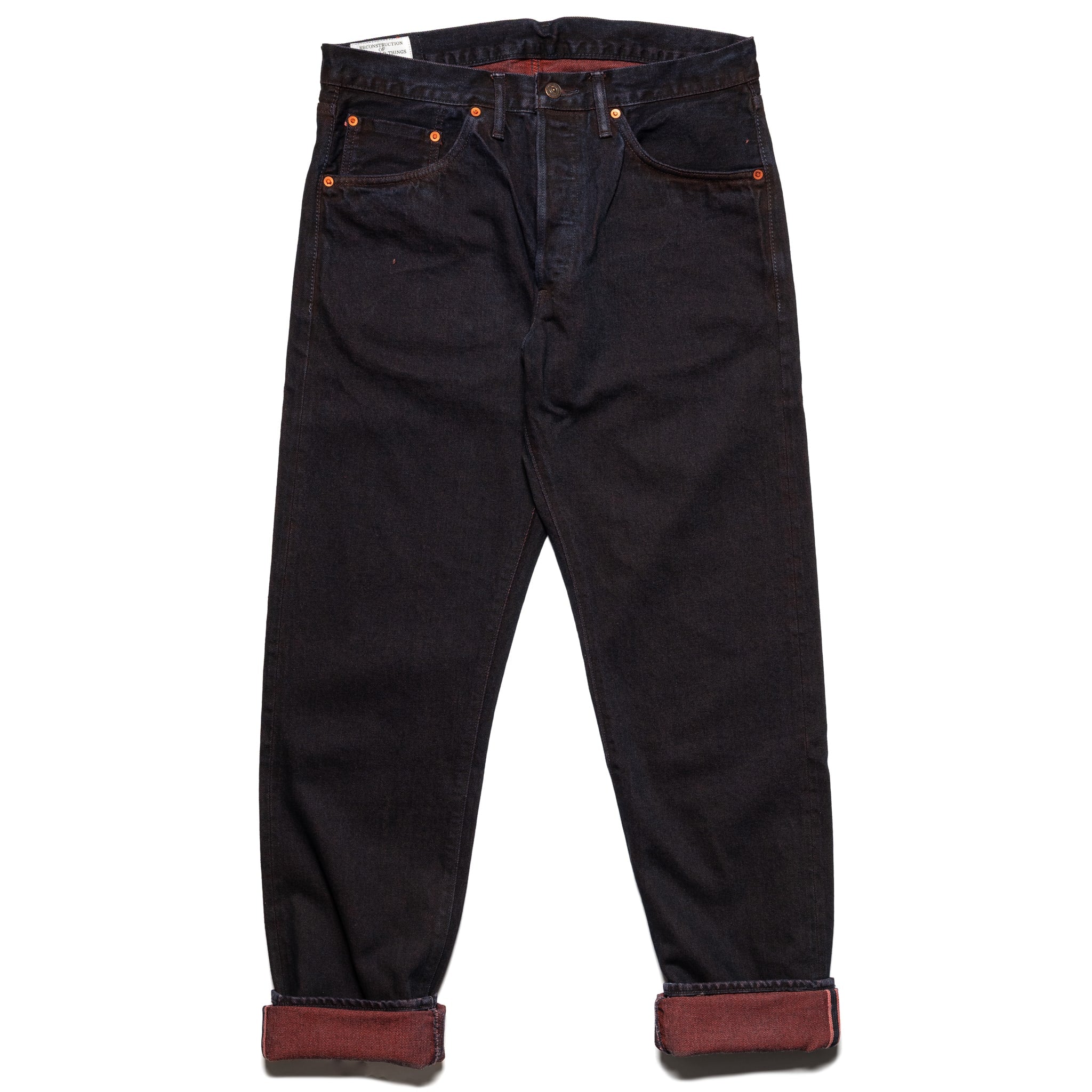 D1908S "Bengala" 14oz Natural Dye Selvedge Denim Relaxed Tapered