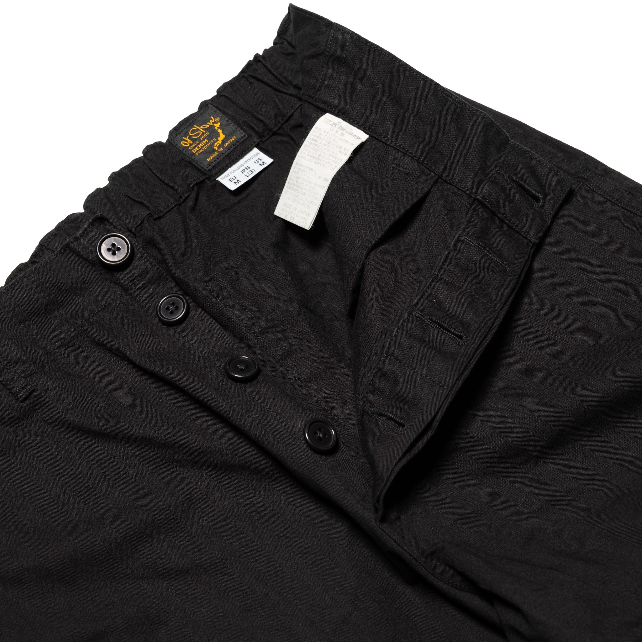 French Work Pants - Black