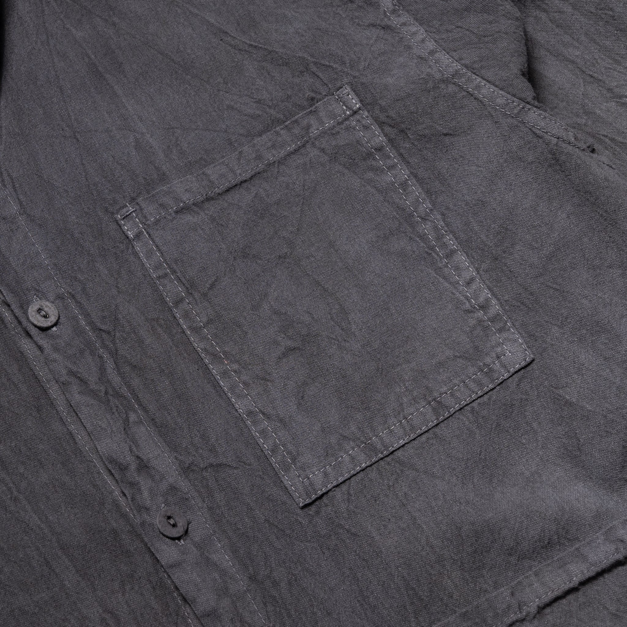 457 Frock Shirt Cotton Pyjama - Grey Logwood