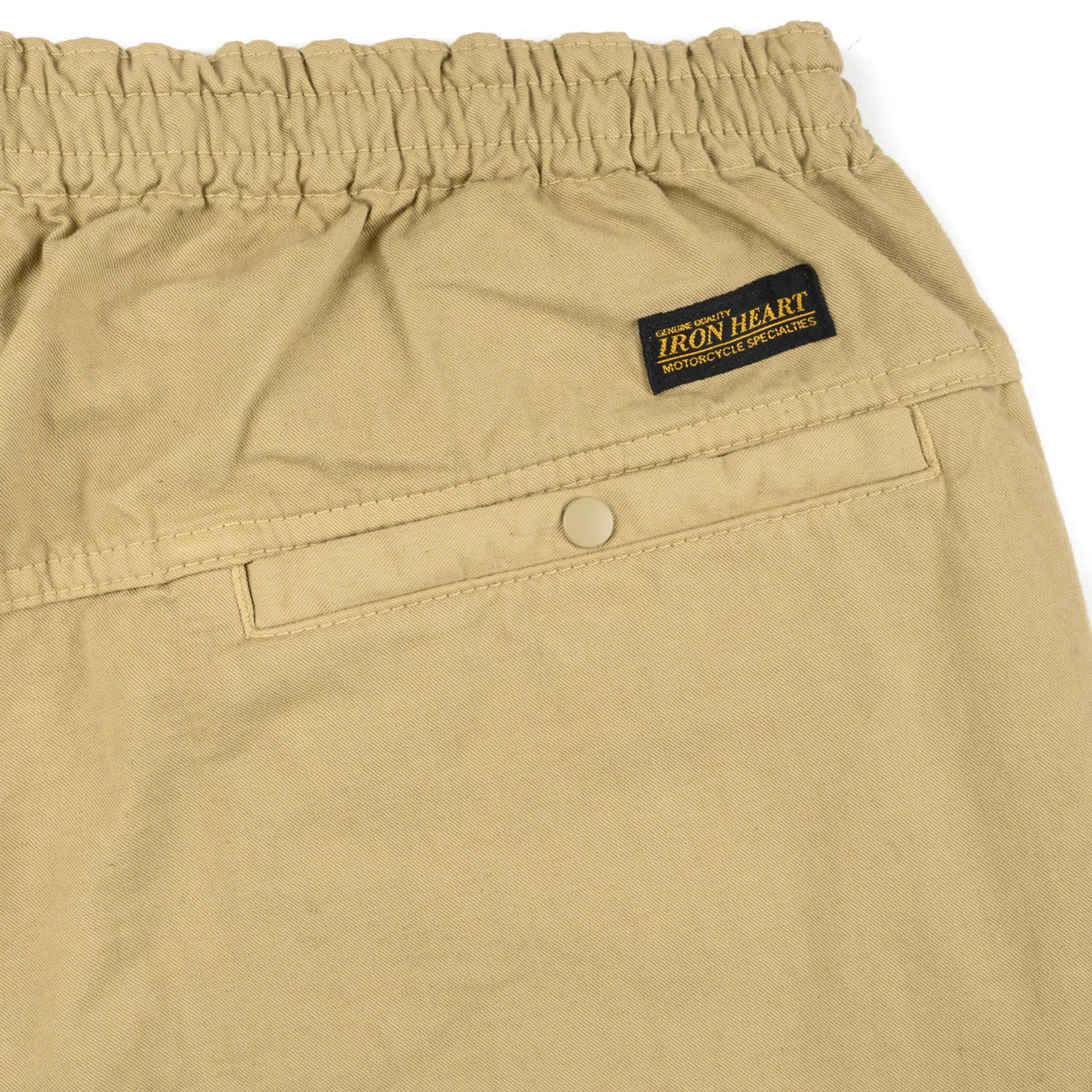 IH-729-KHA Cotton Easy Shorts - Khaki