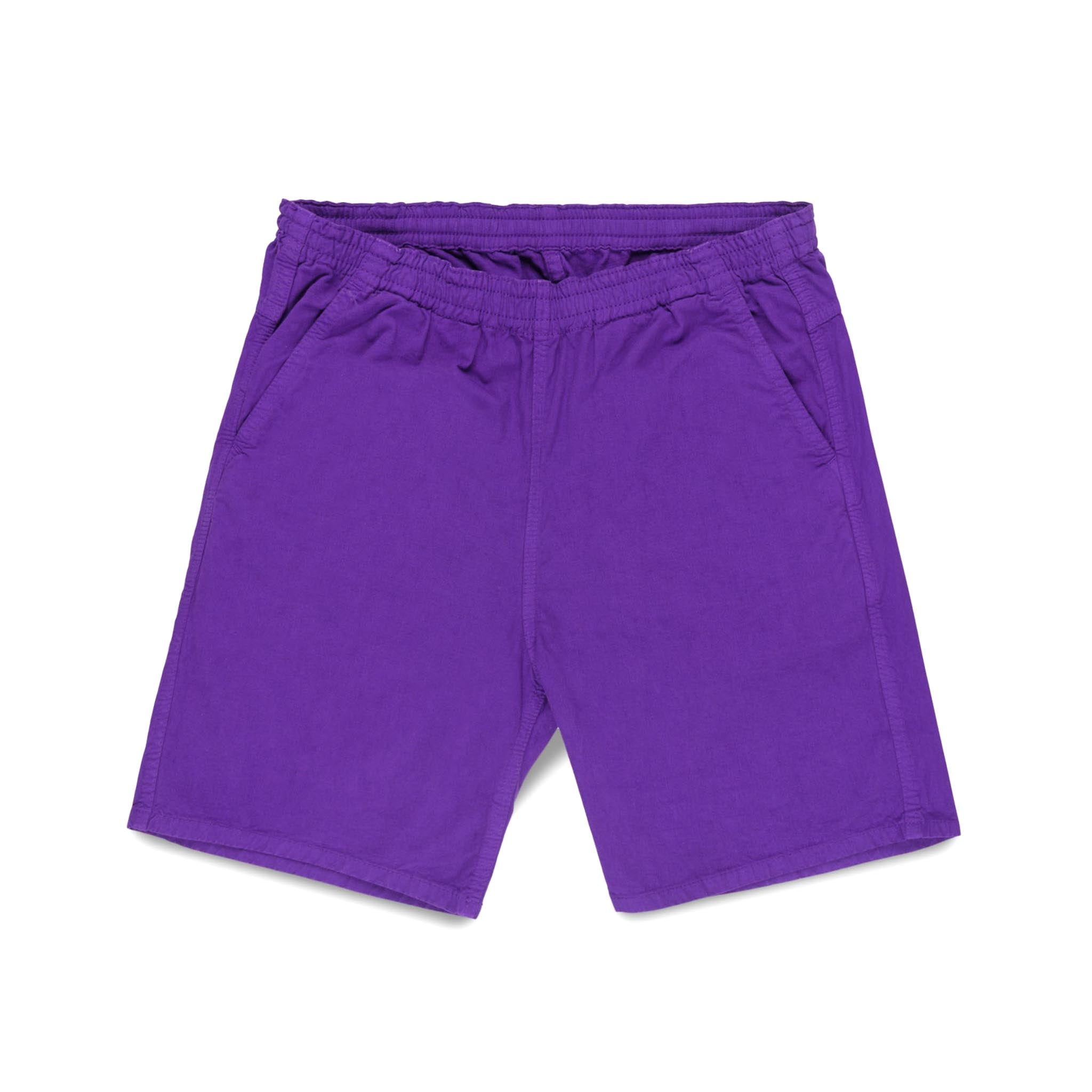 IH-729-PUR Cotton Easy Shorts - Purple