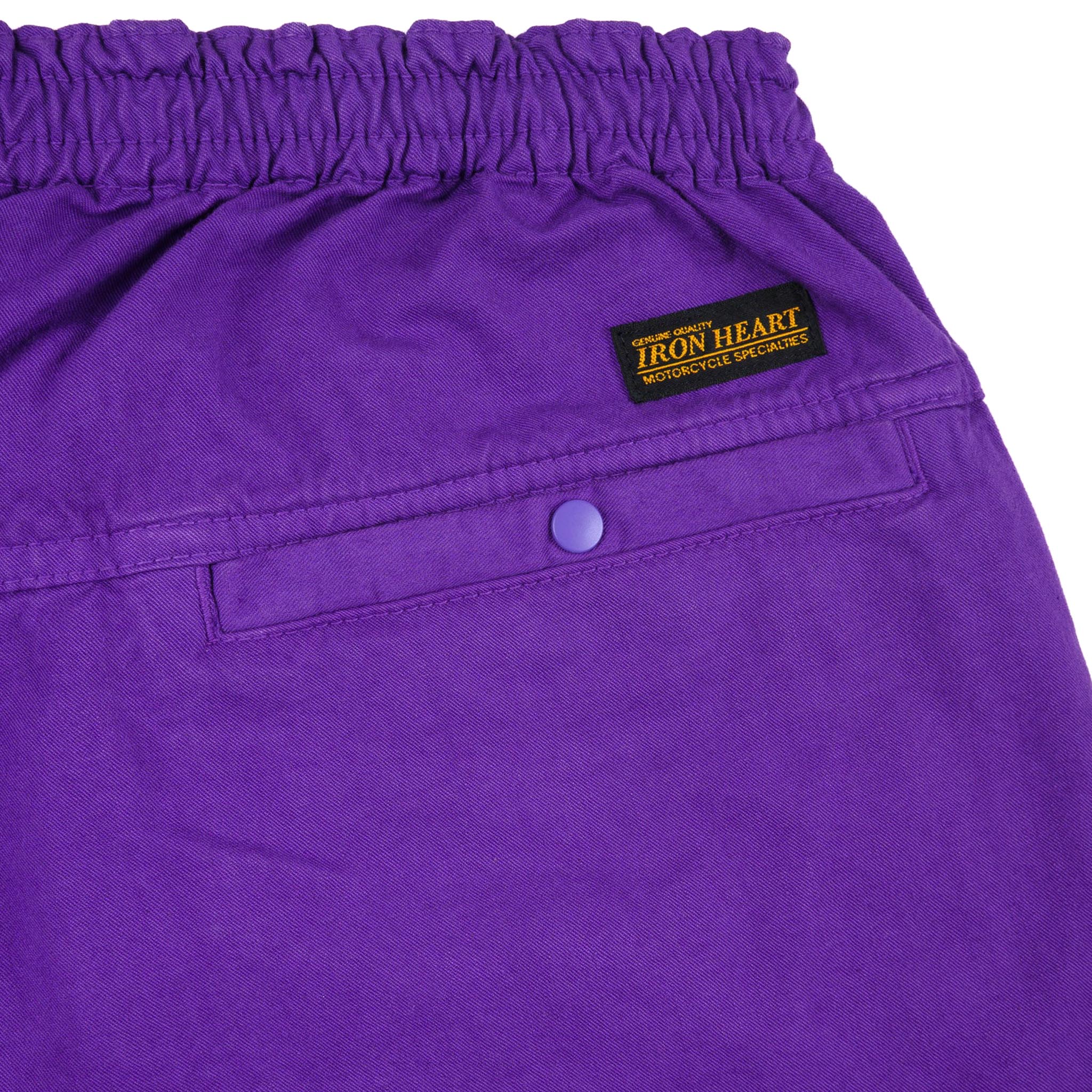 IH-729-PUR Cotton Easy Shorts - Purple