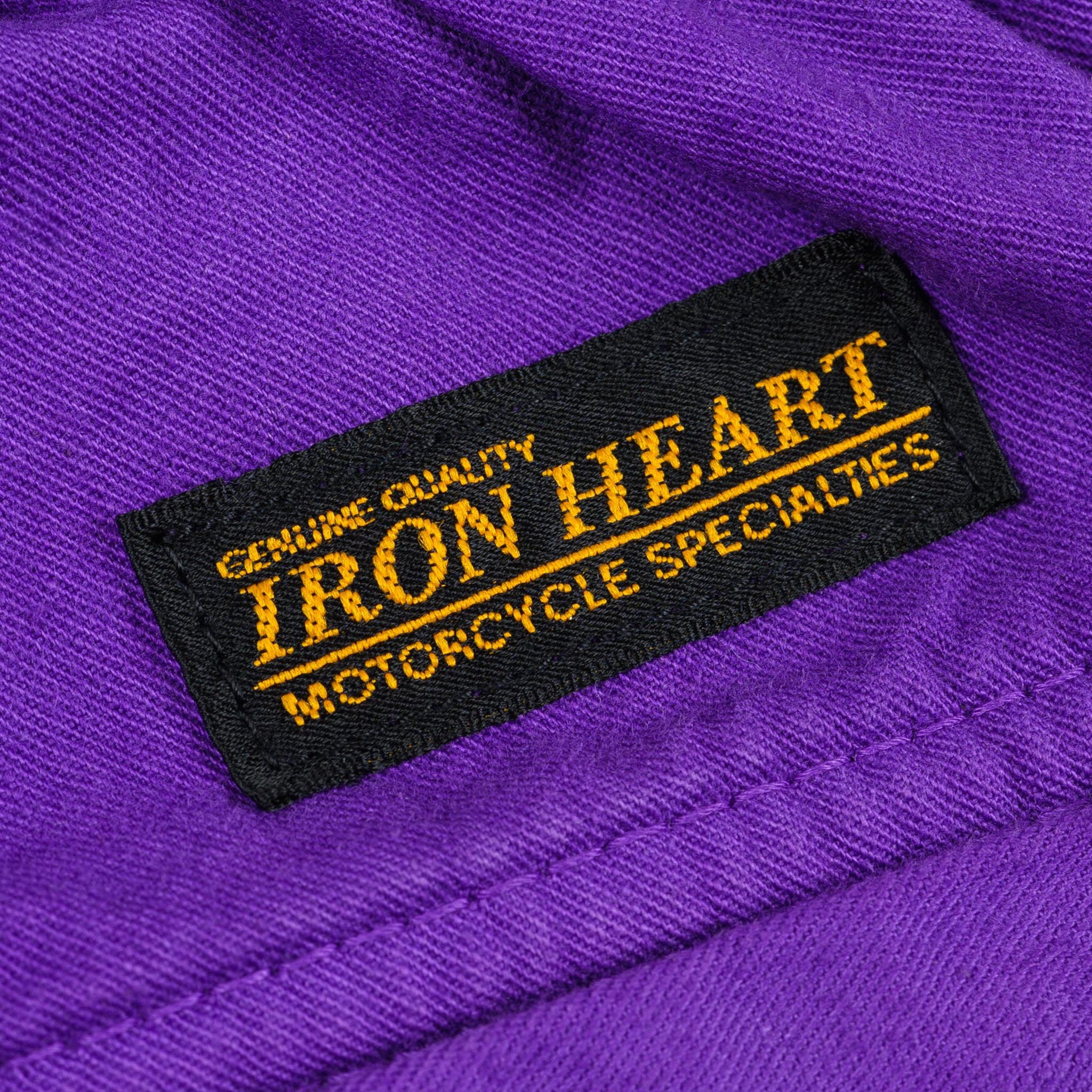 IH-729-PUR Cotton Easy Shorts - Purple