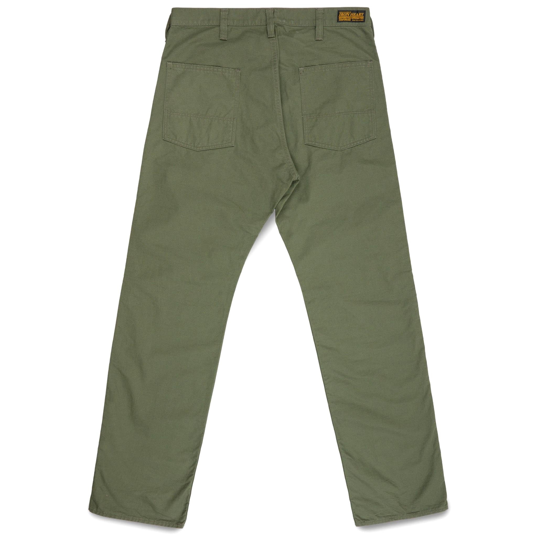 IH-746-GRN 8oz Ripstop Wide Pants - Army Green