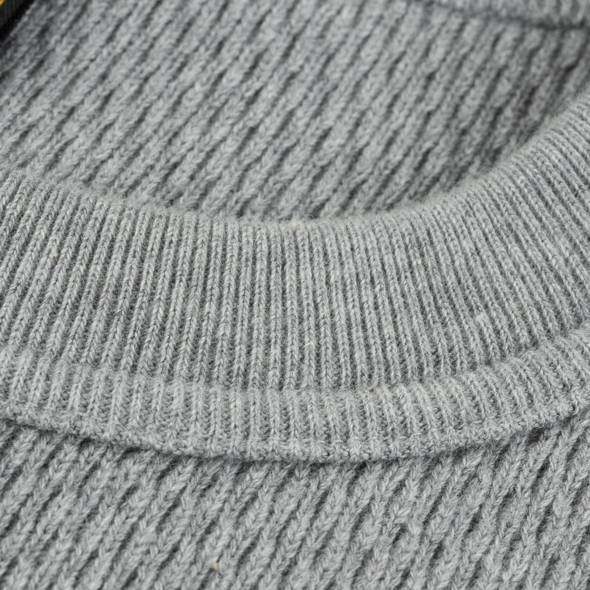 IHSW-86-GRY Heavyweight Thermal Crew Neck Sweater - Grey