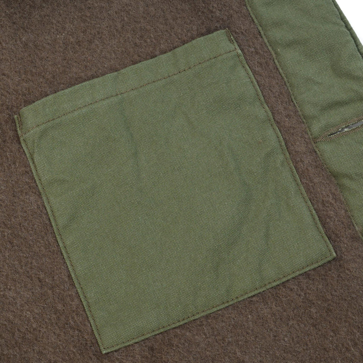 IHV-53-OLV 12oz Selvedge Duck Hunting Vest - Olive