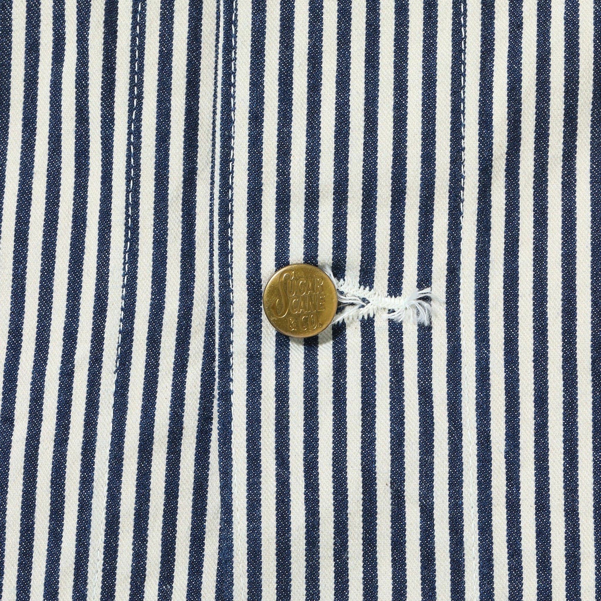 SC15656 11oz Hickory Stripe Work Coat