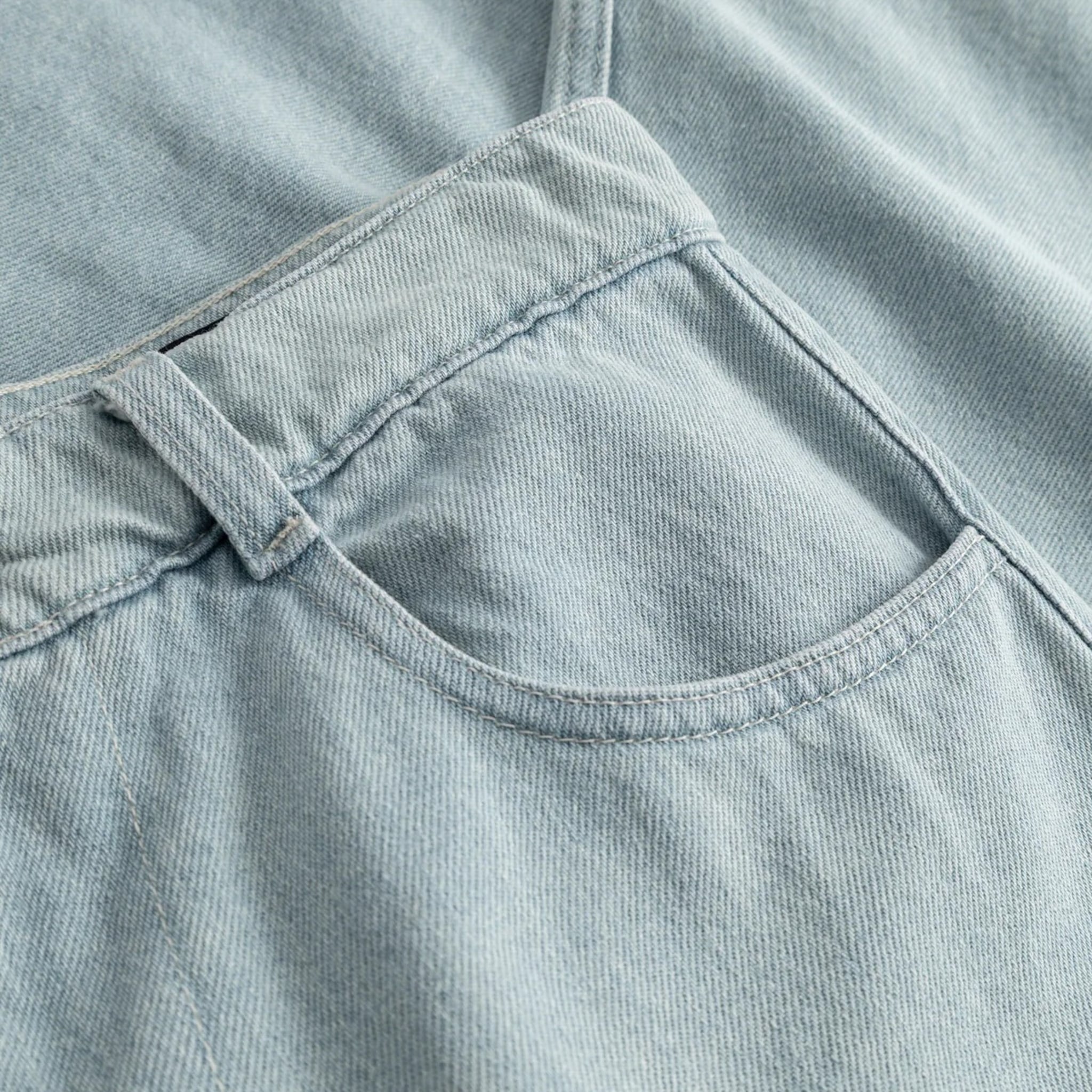 4 Pocket Pant Midweight Denim - Bleach