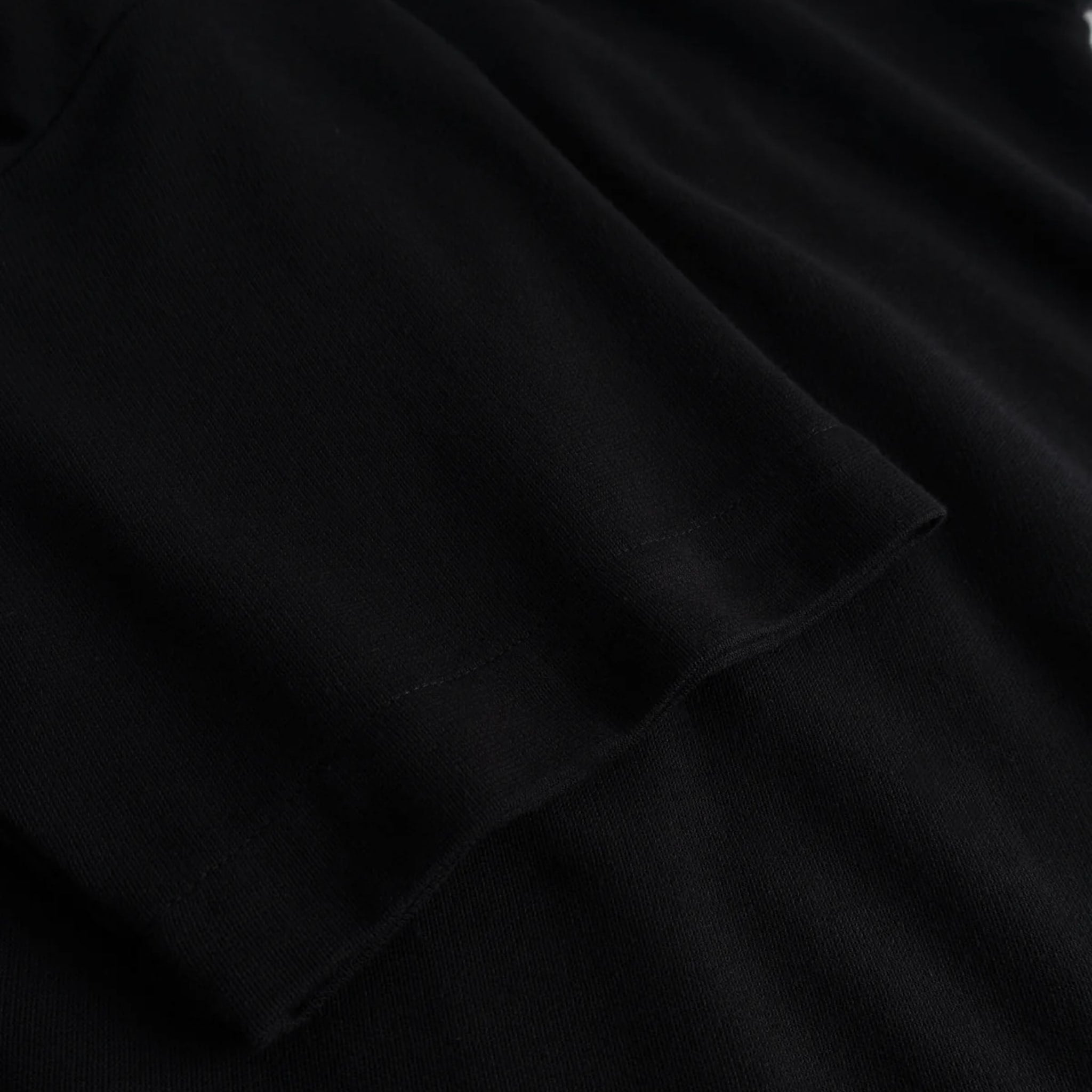 Coral Wide Collar Shirt Rachel Mesh - Black