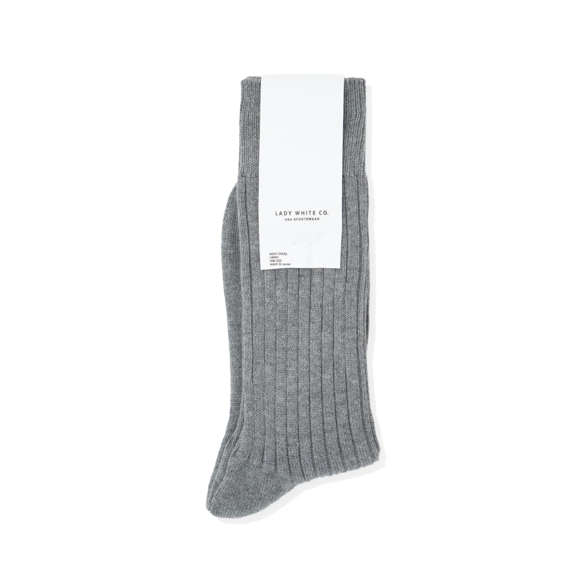 LW-C Socks - Dark Grey Melange