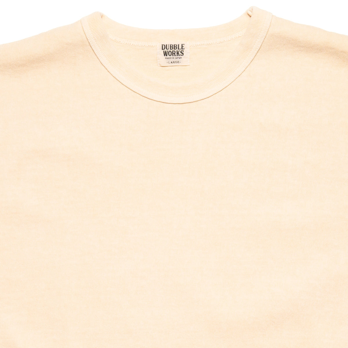 37001PD Heavyweight T-Shirt Pigment Dye - Cream