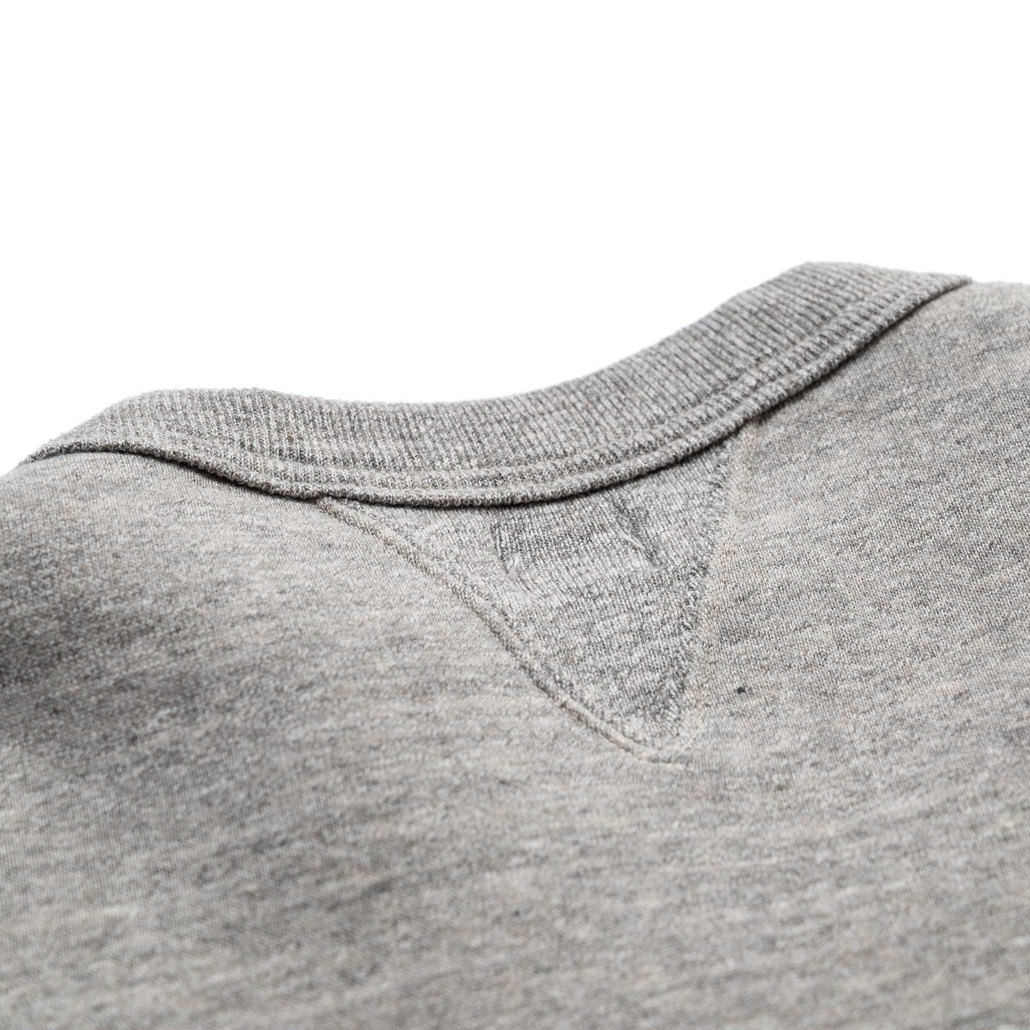 86001 Loopwheel Sweatshirt - Heather Grey