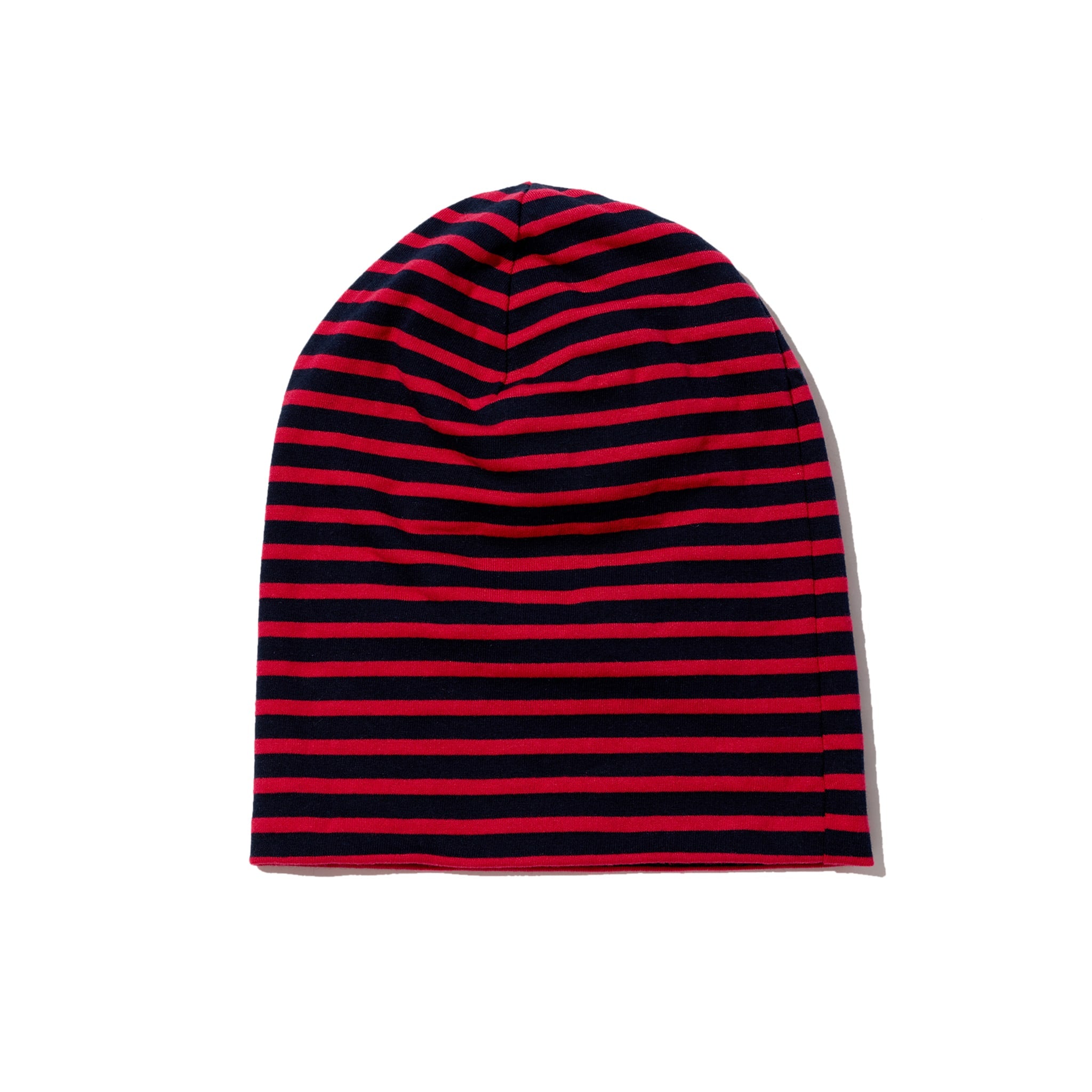Beanie - Red/Navy PC Stripe Jersey