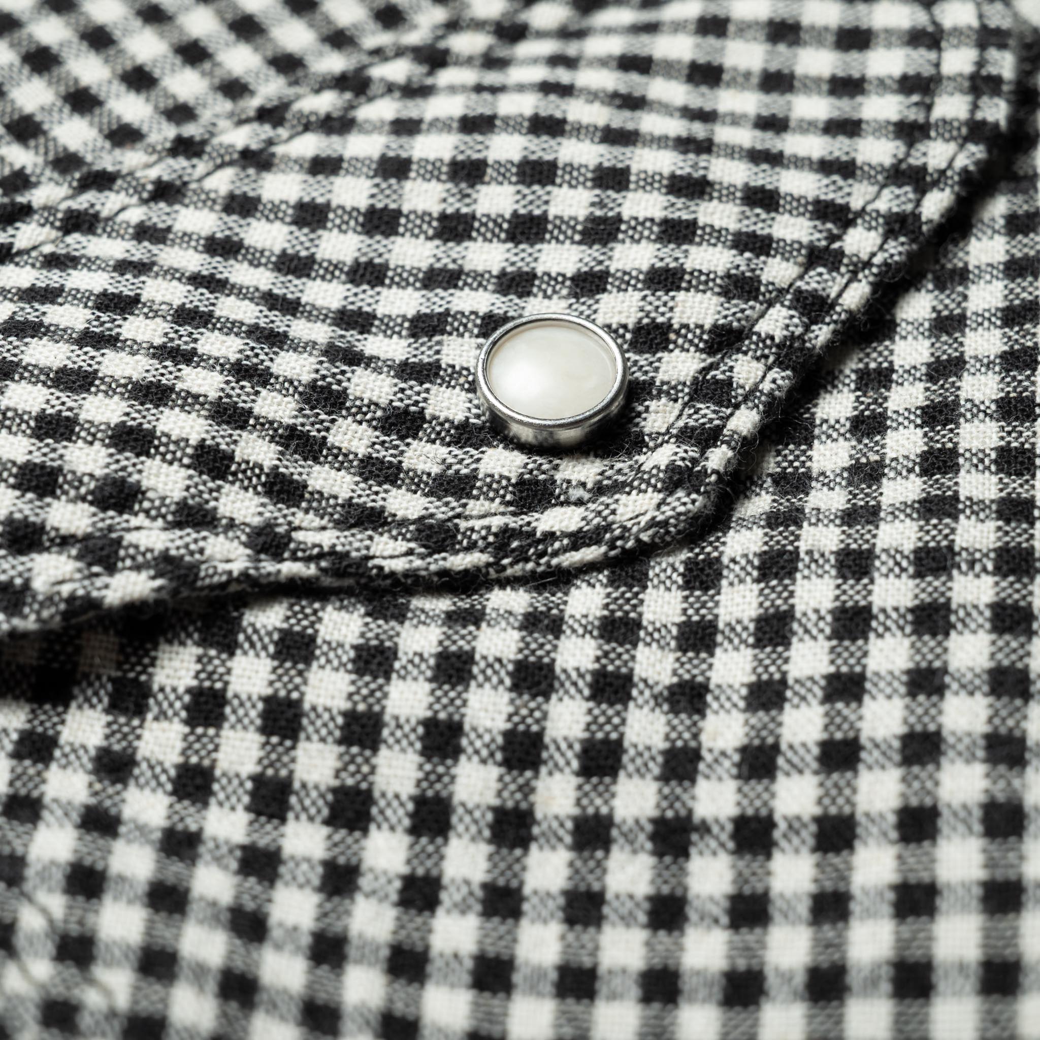 Bodie S/S - Black Gingham